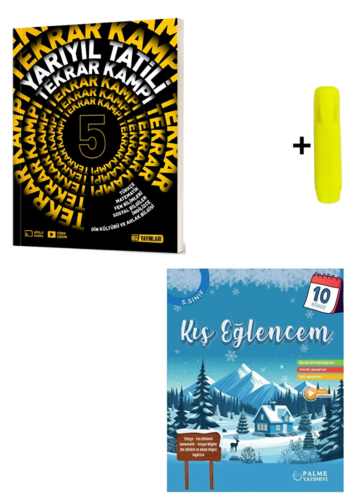 Hız Ve Palme 5. Sınıf Yarıyıl Tatili Tekrar Kampı Tüm Dersler Yeni