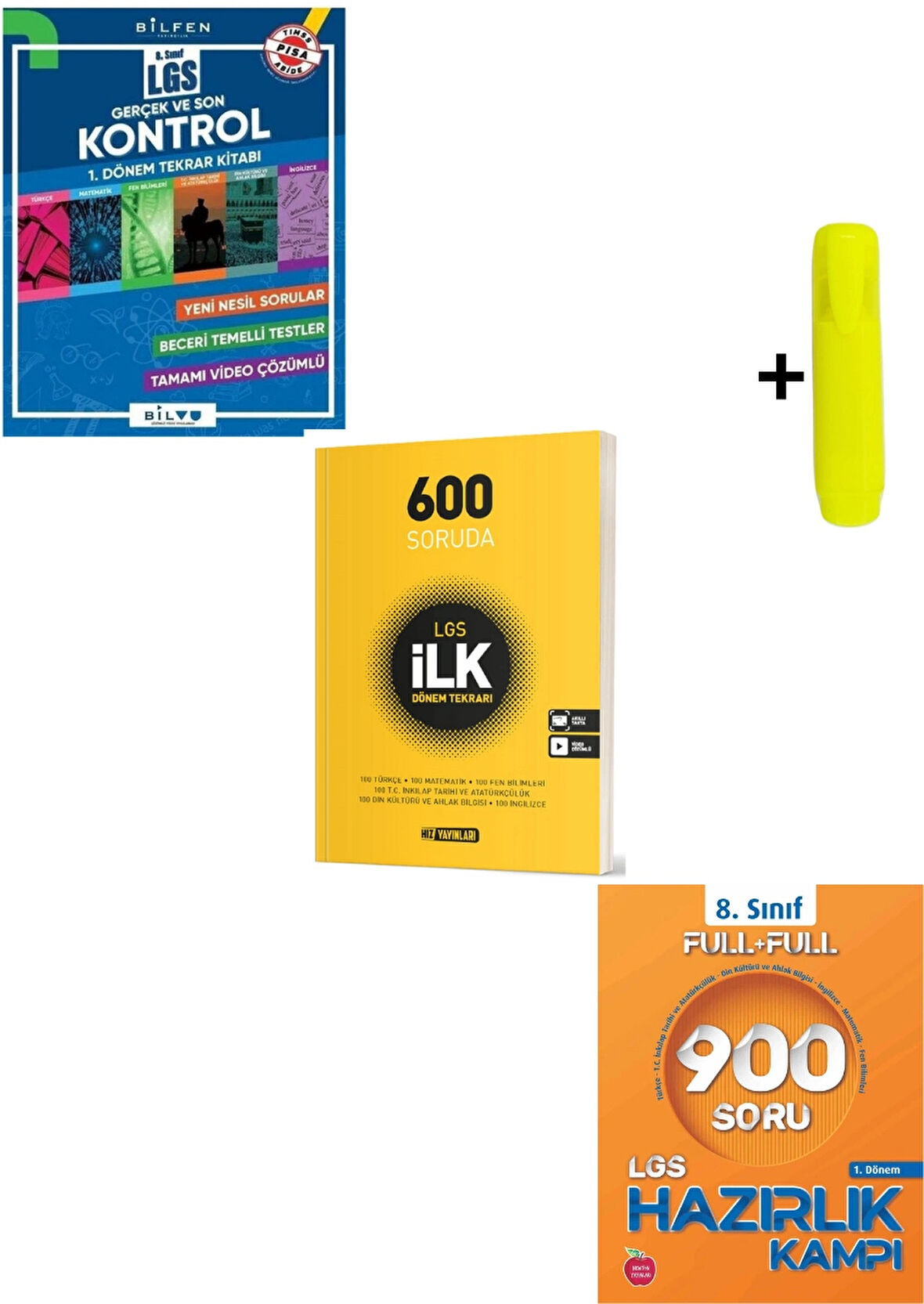 Hız Newton Bilfen 8.SINIF LGS Hazırlık Kampı 1.Dönem Soru Tüm Dersler Yeni