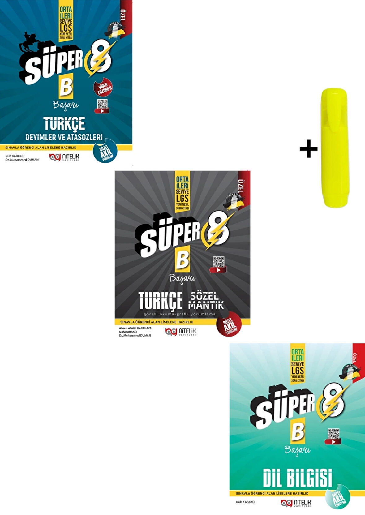 Nitelik 8. Sınıf Deyimler Atasözleri Sözel Mantık Dil Bilgisi Soru Kitabı Seti Yeni