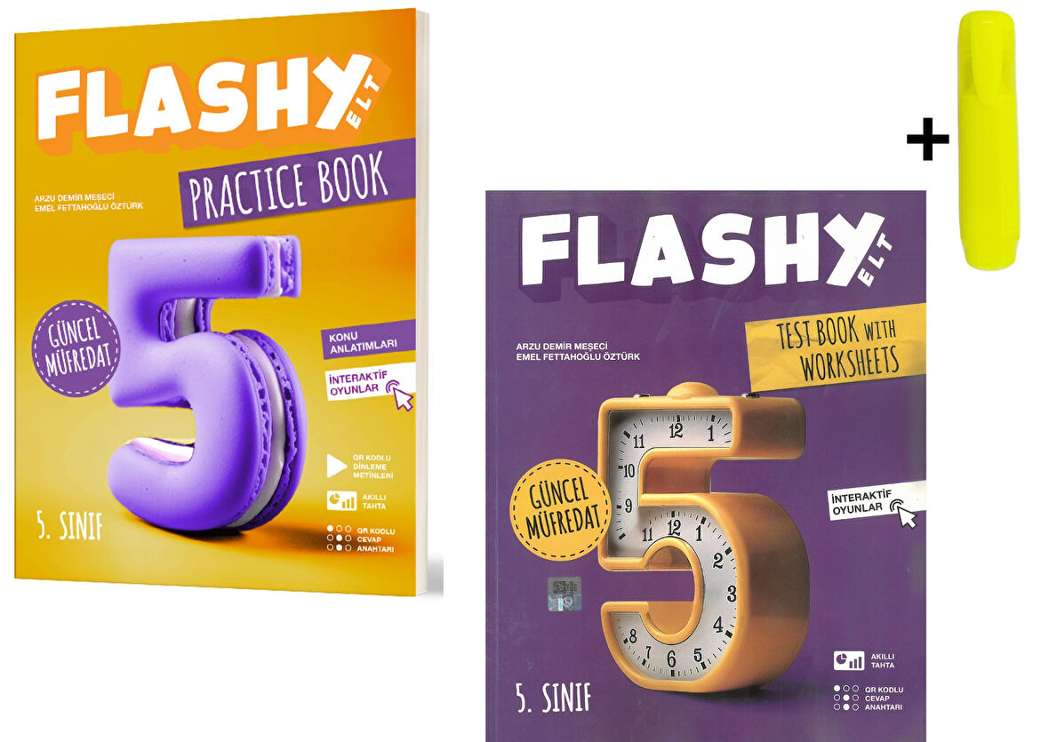 Flashy 5.sınıf Practice Book Ve Test Book Yeni