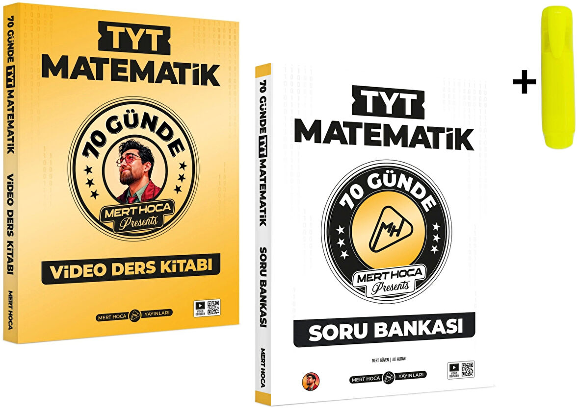 Mert Hoca TYT 70 Günde Matematik Video Ders Ve Soru Bankası Yeni
