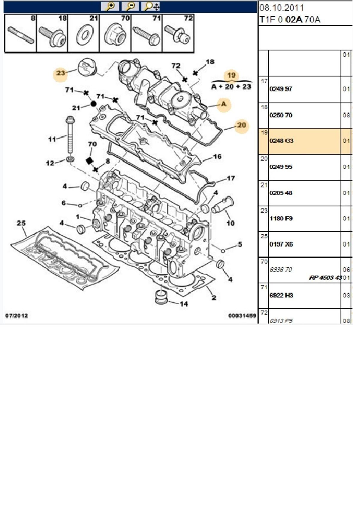 Subap Kapak DW8 Partner Expert Berlingo Jumpy Scudo (0248G3)