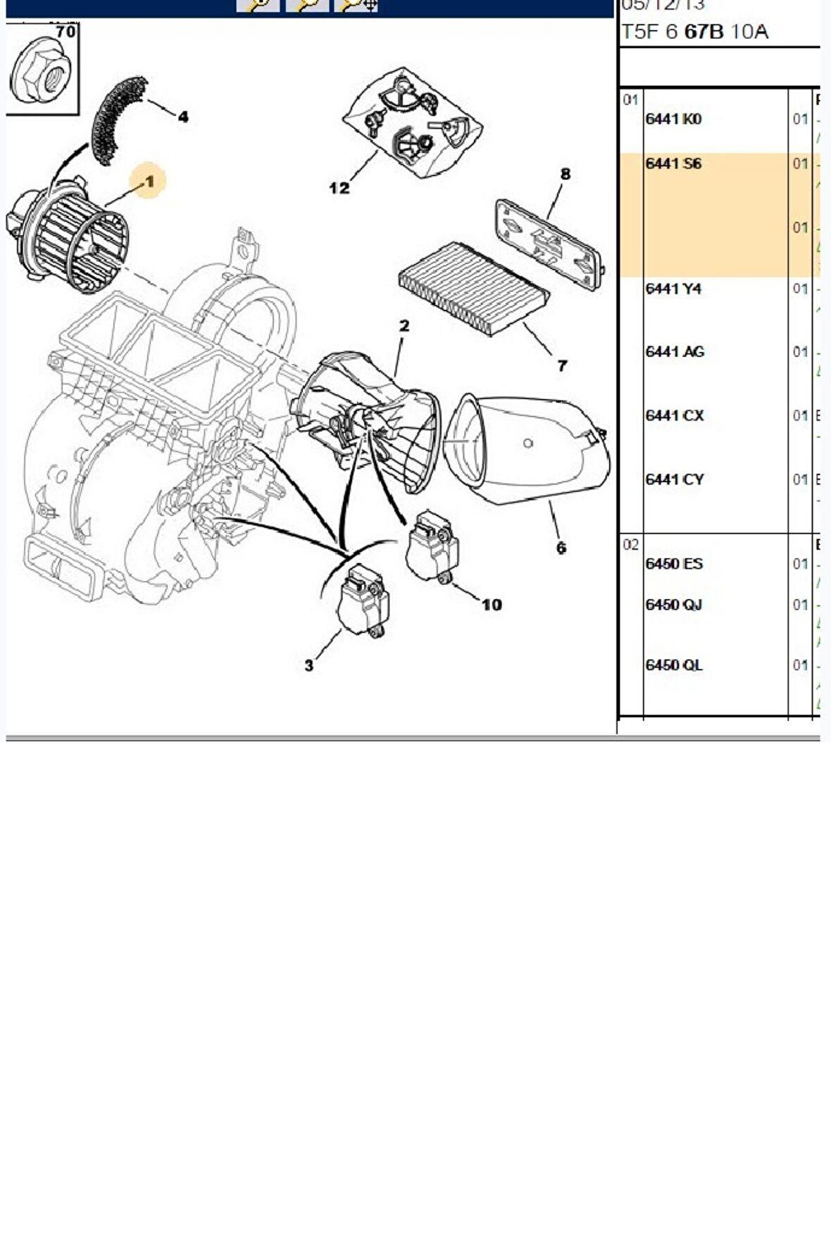 Kalorifer Motoru C4 307 (343515-644156)