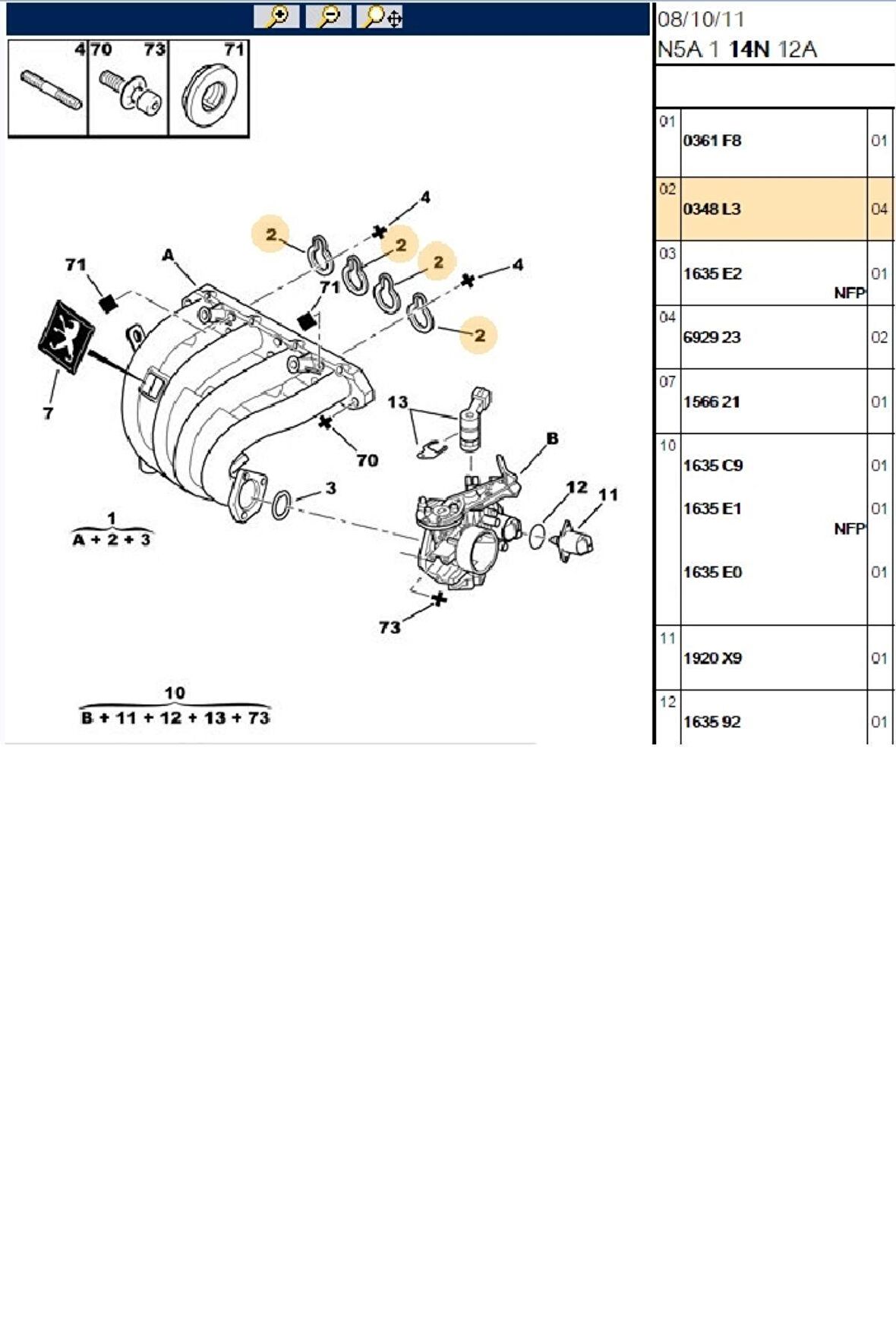 Emme Manifold Contası XU10 (0348L3)