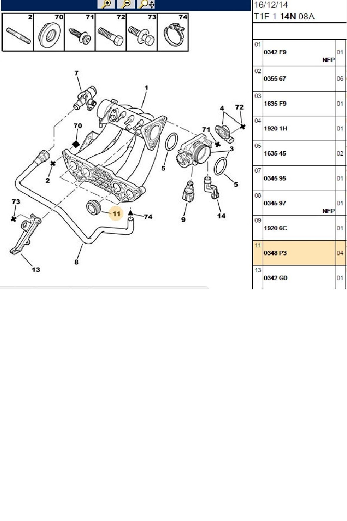 Emme Manifold Contası 106-206 (713524800-0348P3)