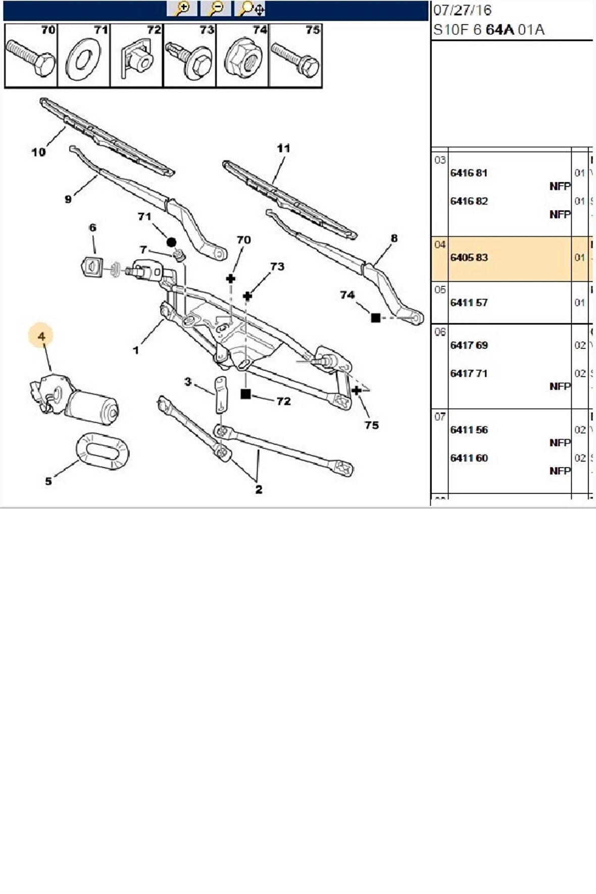 Cam Silgi Motoru 106 Saxo (579138-640583)