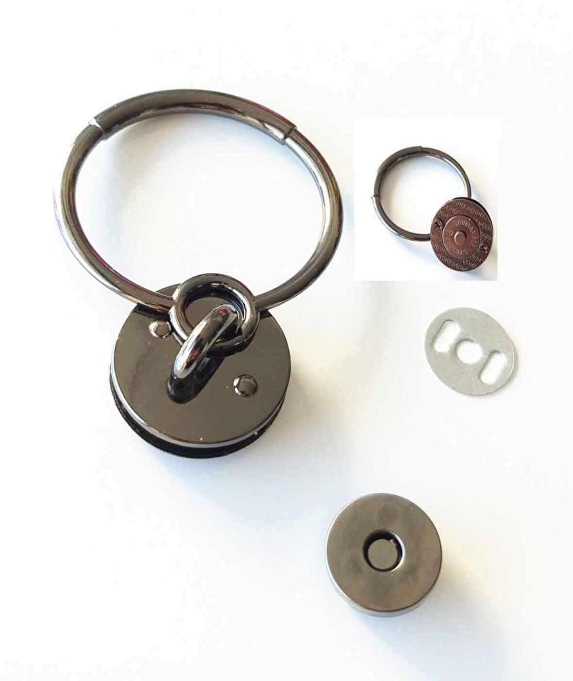 Mıknatıslı ve Tutmalı Kilit Füme