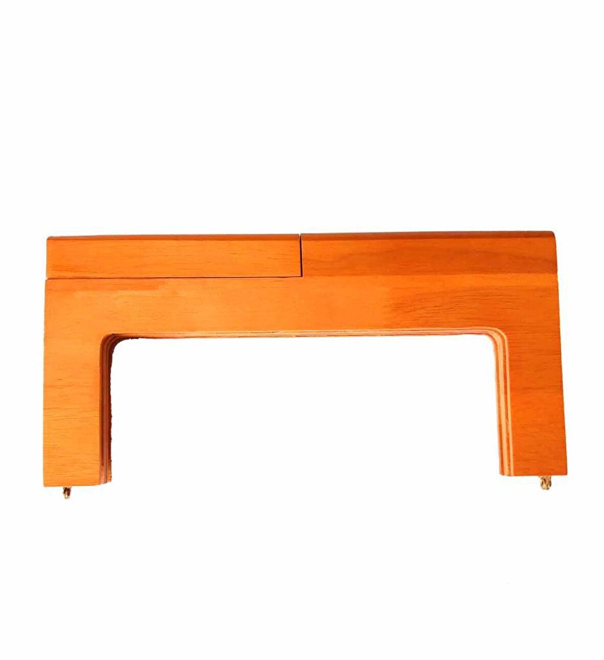 Tam Geçmeli Model Ahşap Burs Koyu Renk 25 cm