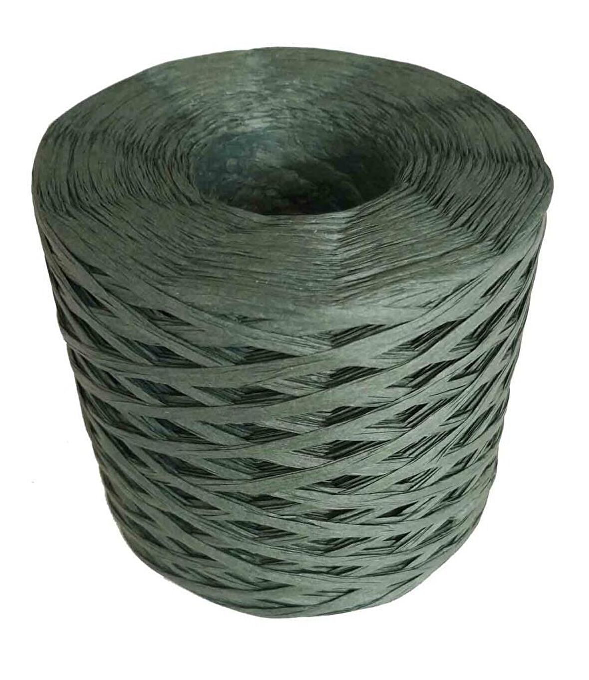 Yeni İthal Rafya İp Koyu Yeşil