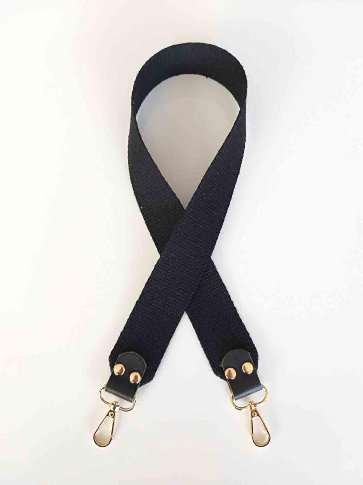 Ledi Model Çanta Sapı Siyah