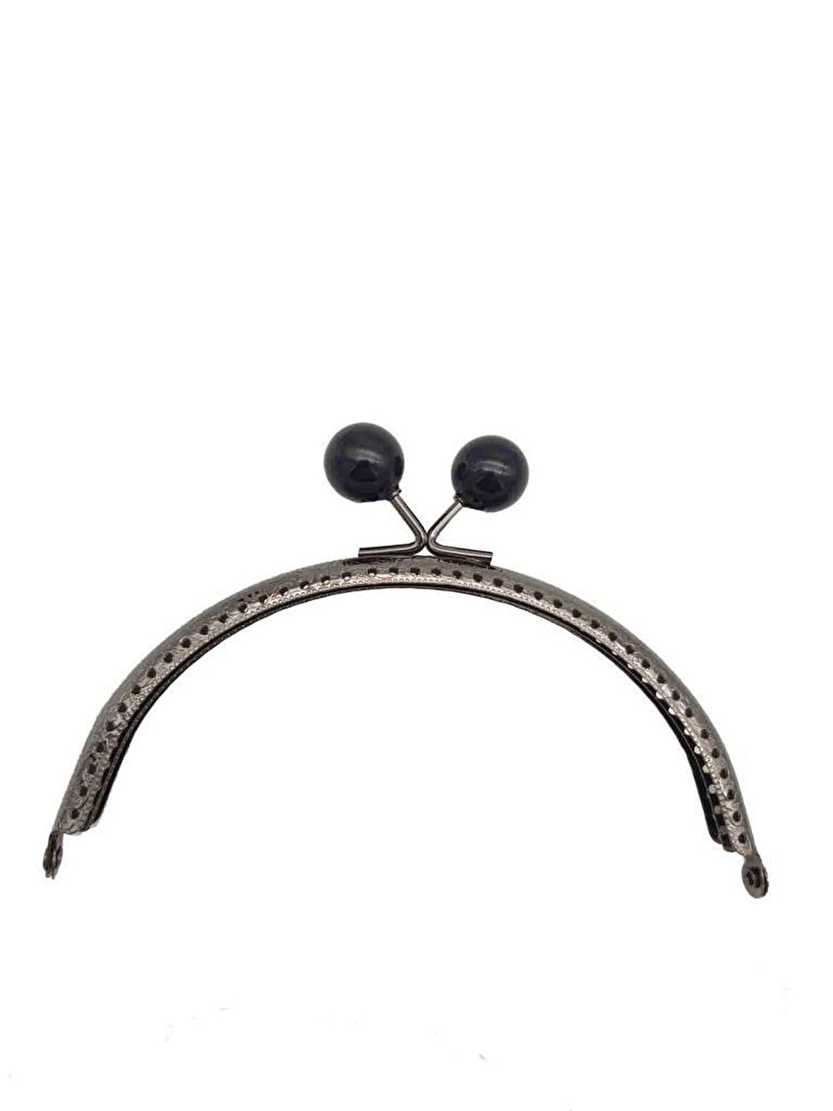 Cüzdan Klipsi 13 Cm Siyah Toplu Füme Metalli