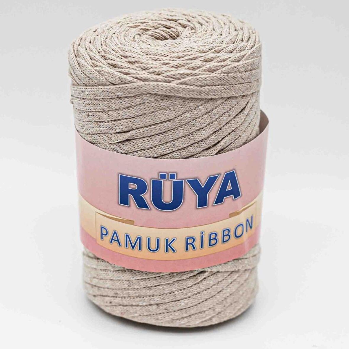 Bej Renk Pamuk Ribbon No:8