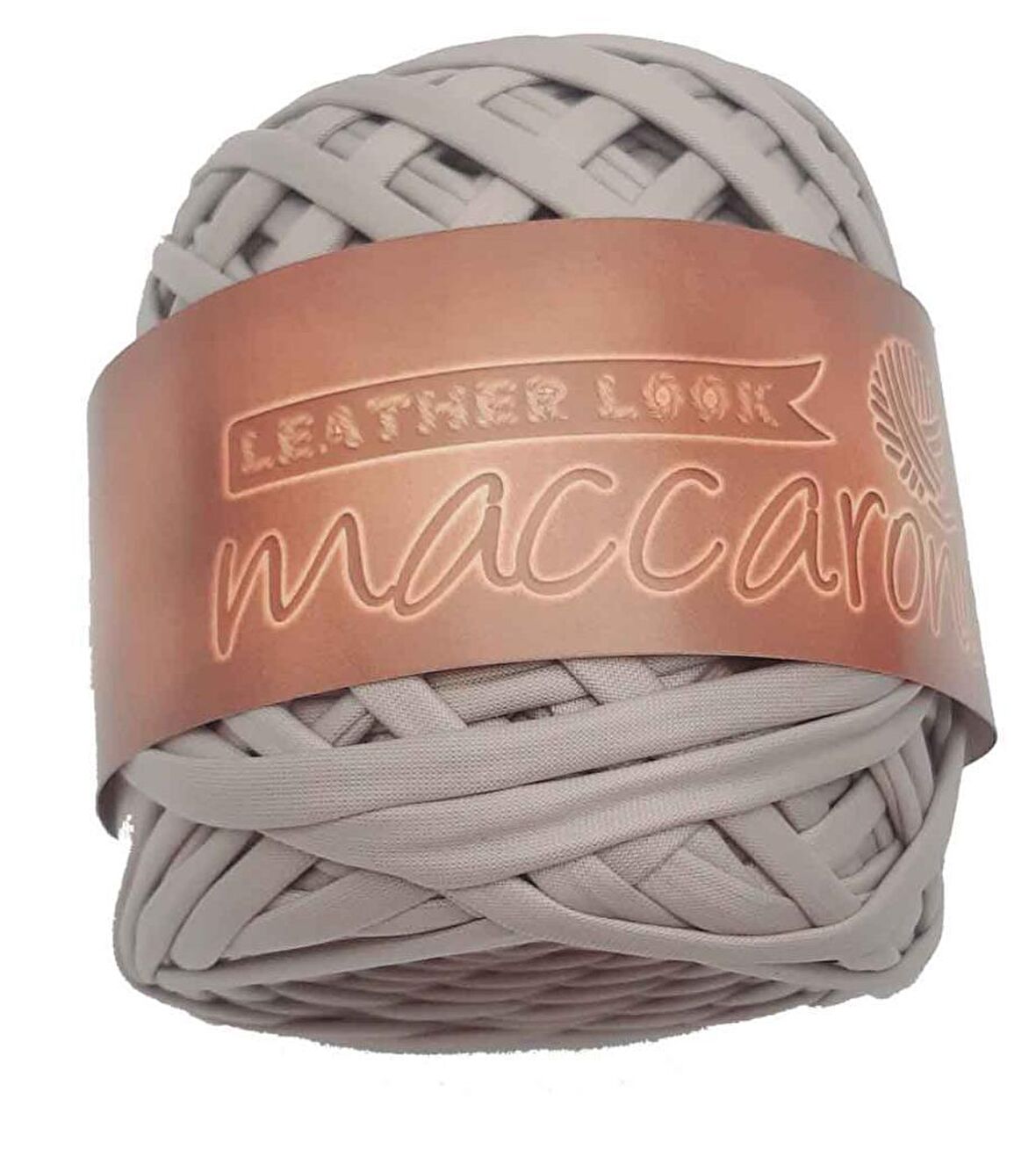 Gri Renk Maccaroni Deri İp