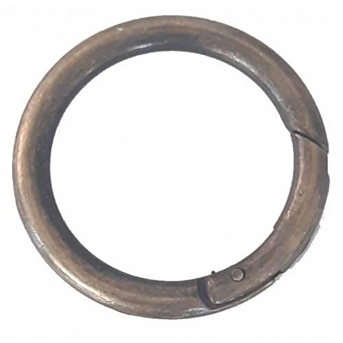 Antik renk 5 cm yaylı halka