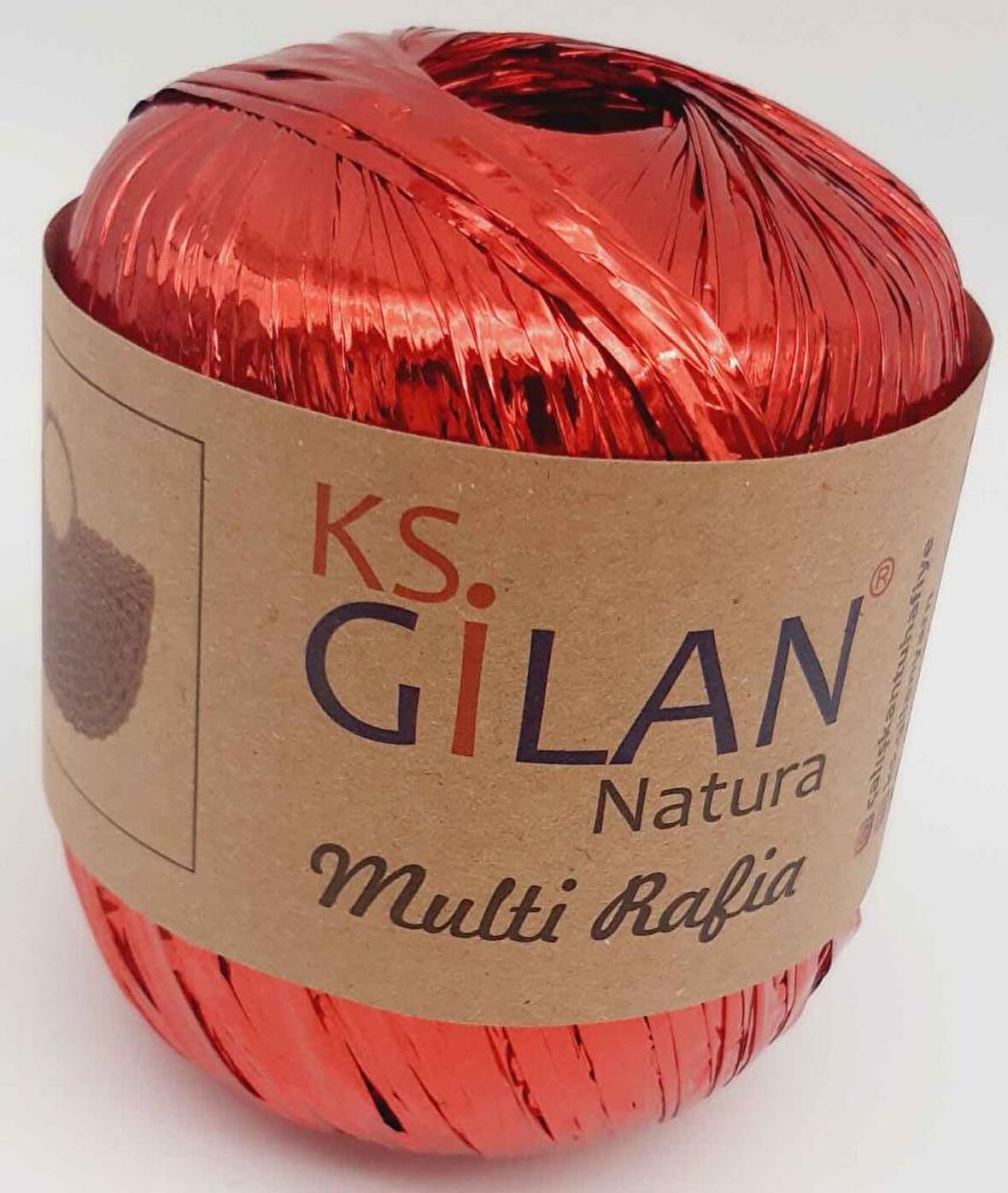 Parlak Rafya Kırmızı Renk No:2