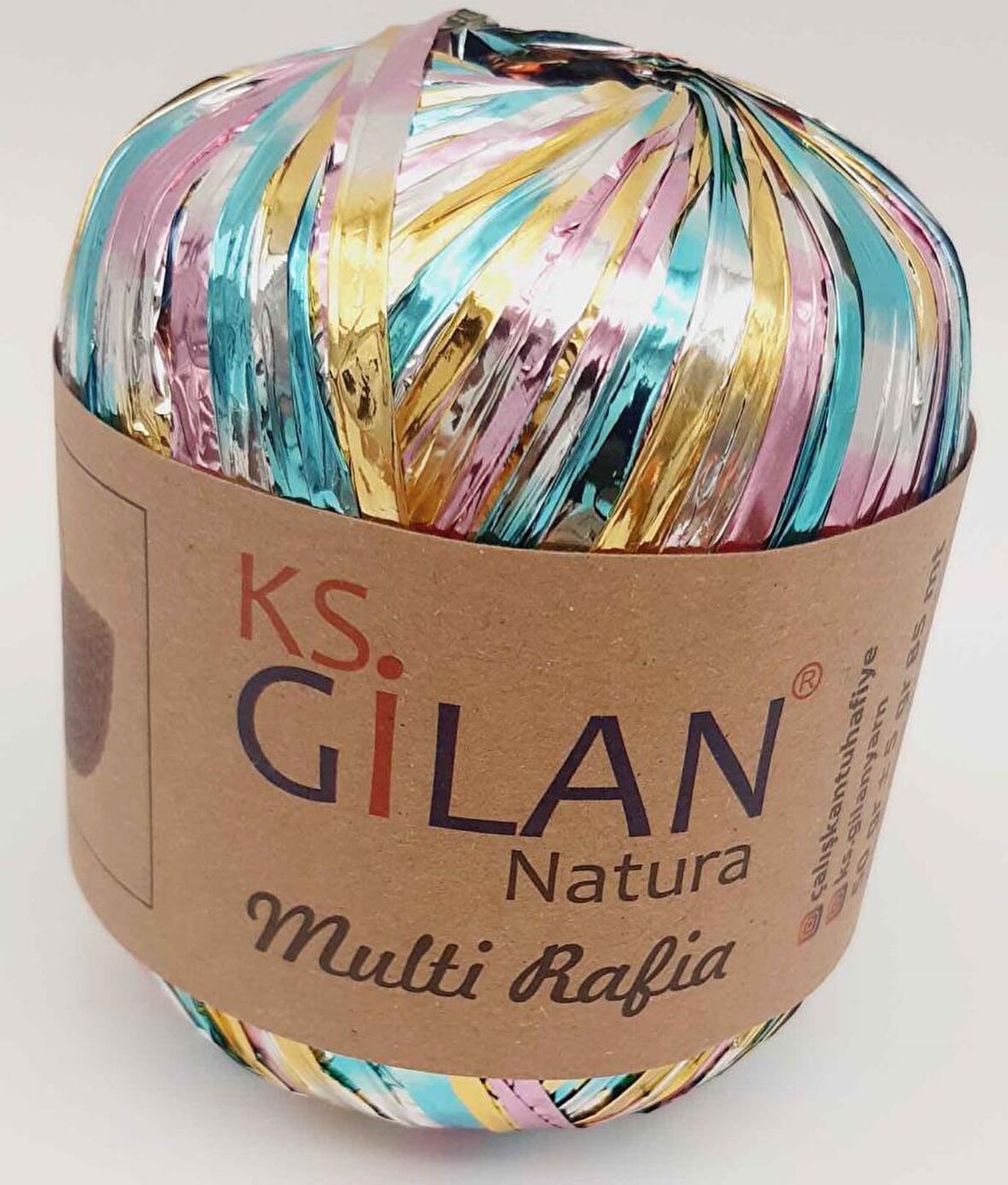 Parlak Rafya Karışık Renk No:9