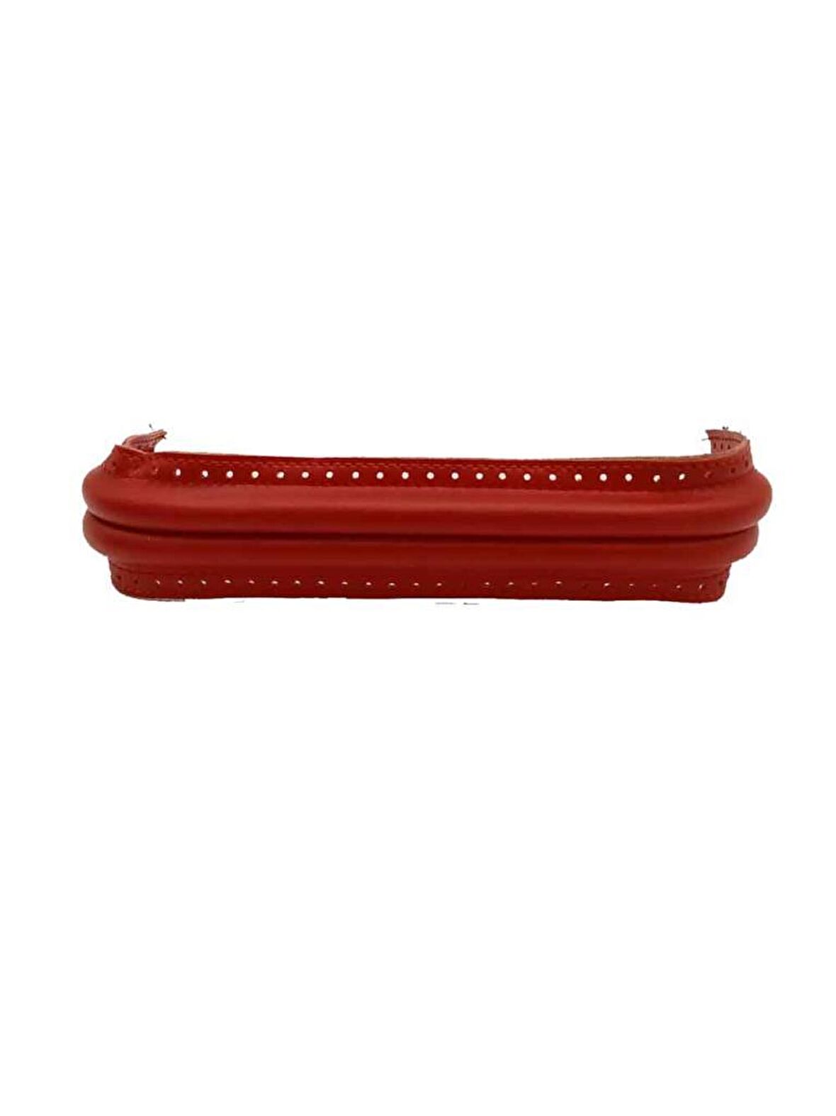 Kırmızı Derili 25 cm Gizli Çanta Bursu