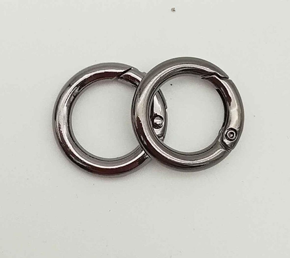 Füme Renk Mini Yaylı Halka 2'Li