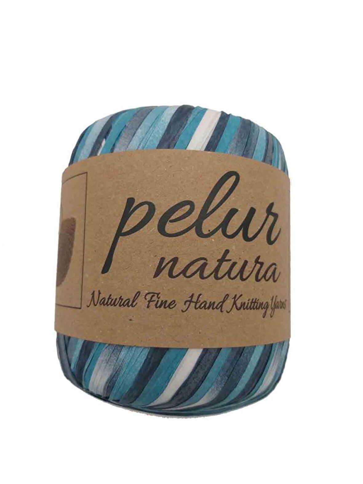 Pelur Natura Raffia Multi No:4