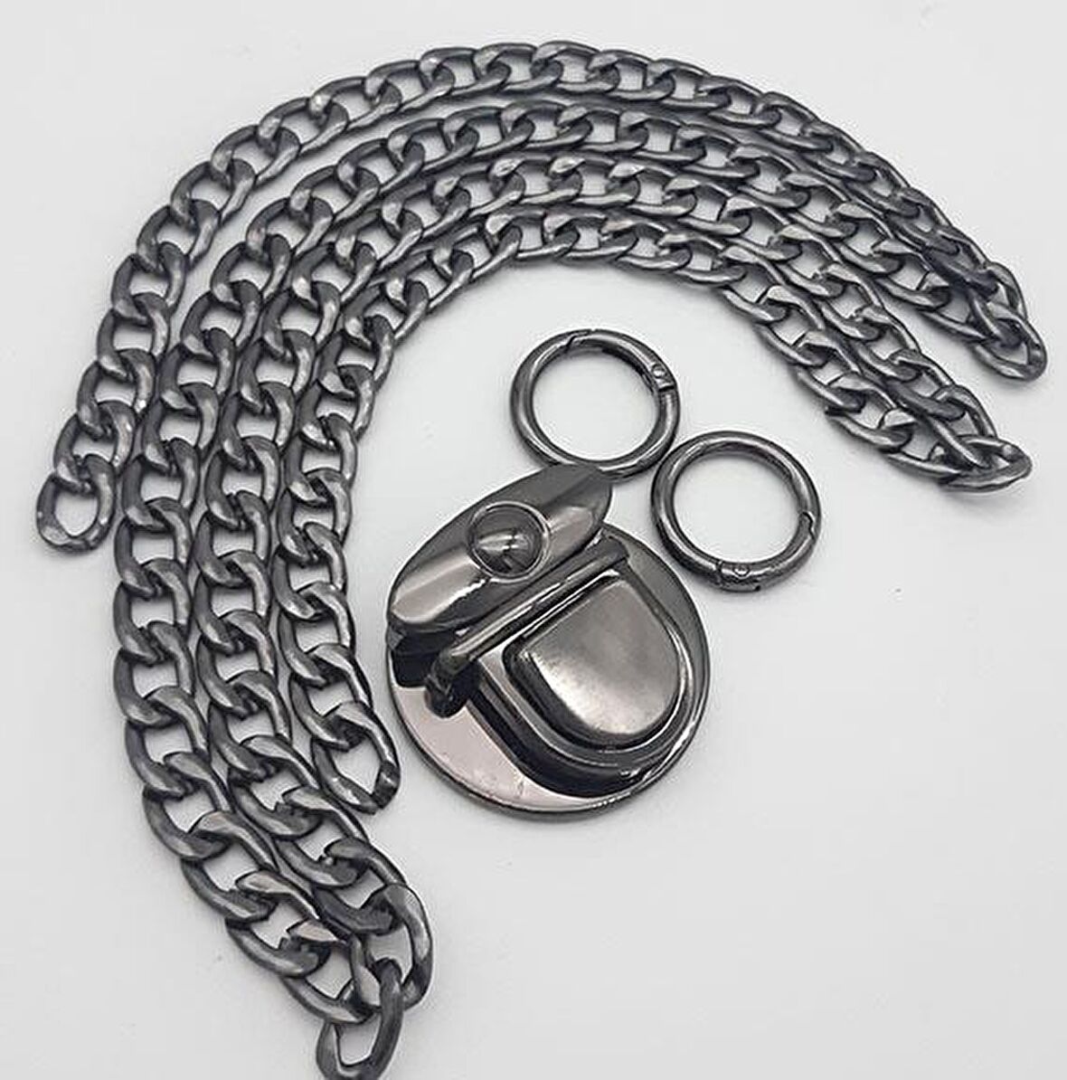 Füme Renk Orta Kalınlık Zincir Set No:63