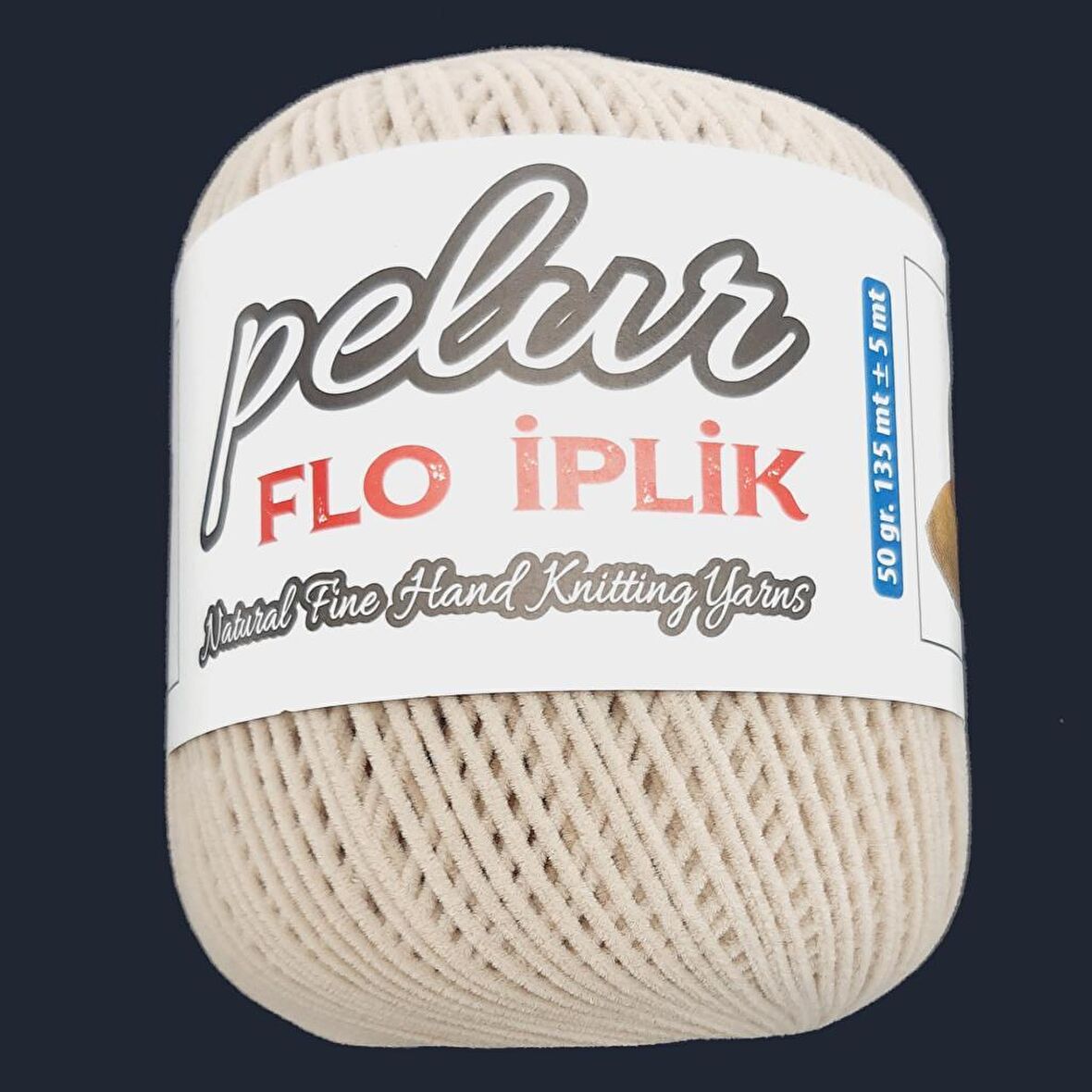 Kadife Flok İp Koyu Bej No:10