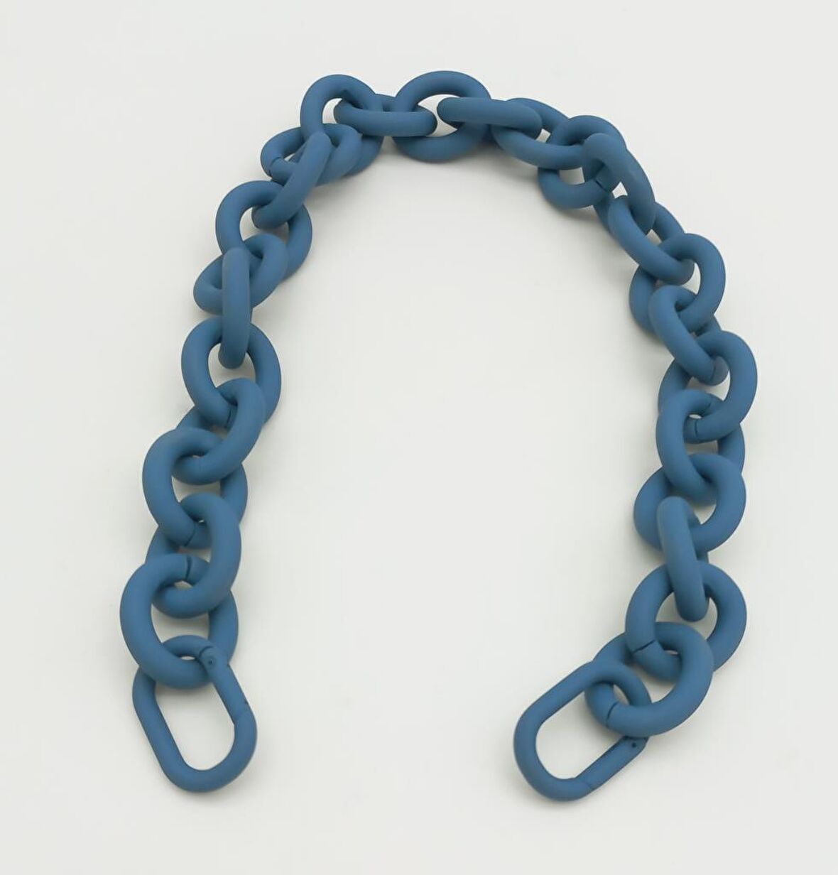 48 cm İndigo Renk Buzlu (Mat) Zincir