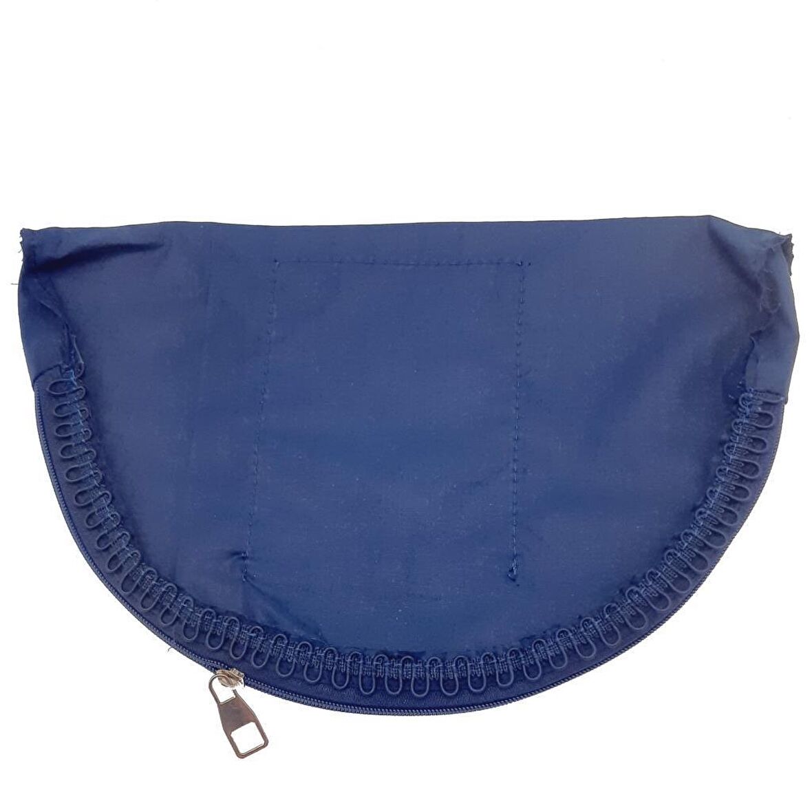 D Model 30X20 Cm Dikilmiş Fermuarlı Astar Lacivert Renk