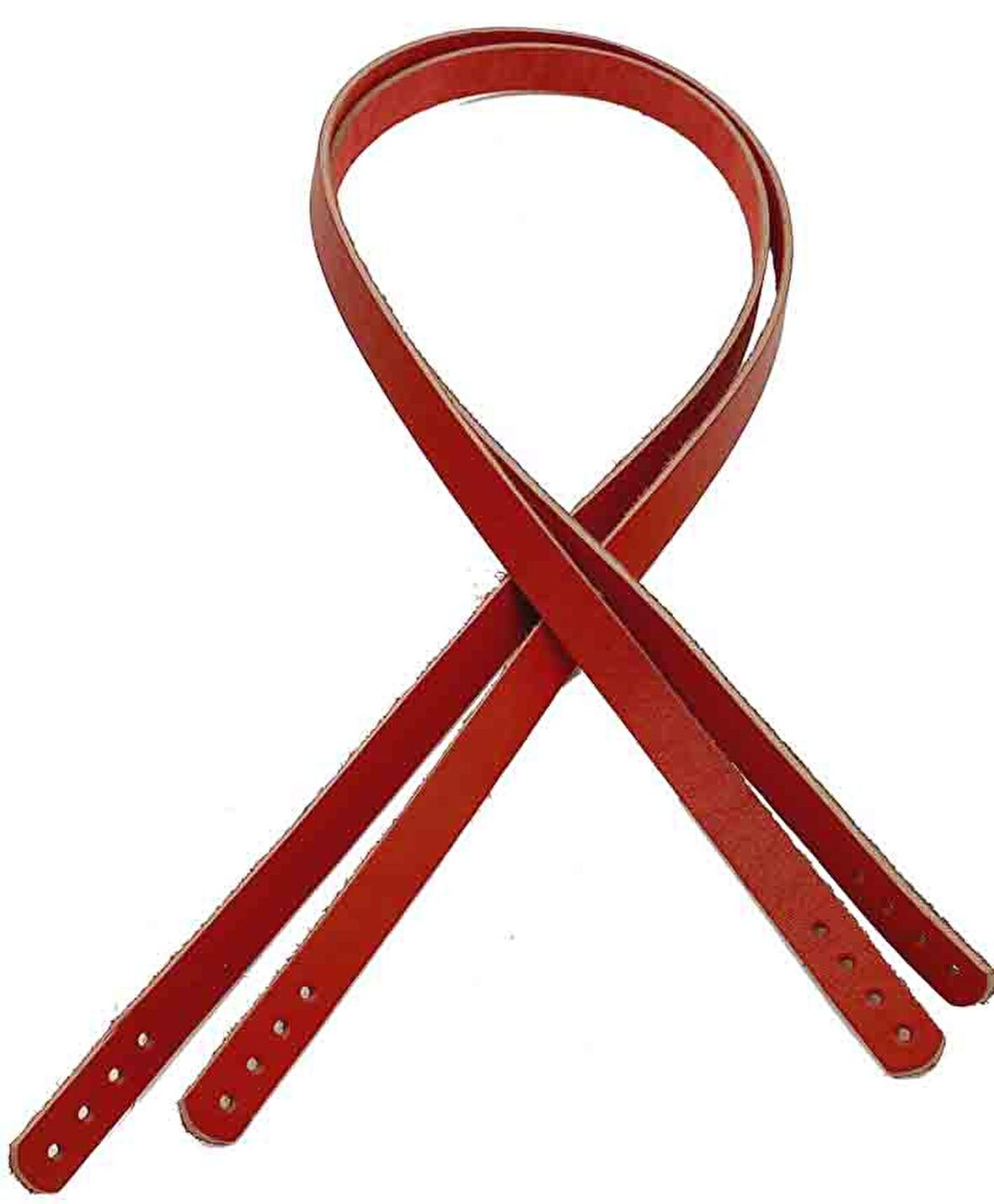 Gerçek Deri 70X1.2 Cm Kırmızı Renk Çanta Sapı