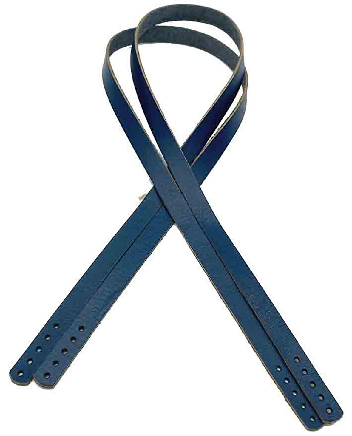 Gerçek Deri 70X1.2 Cm Lacivert Renk Çanta Sapı