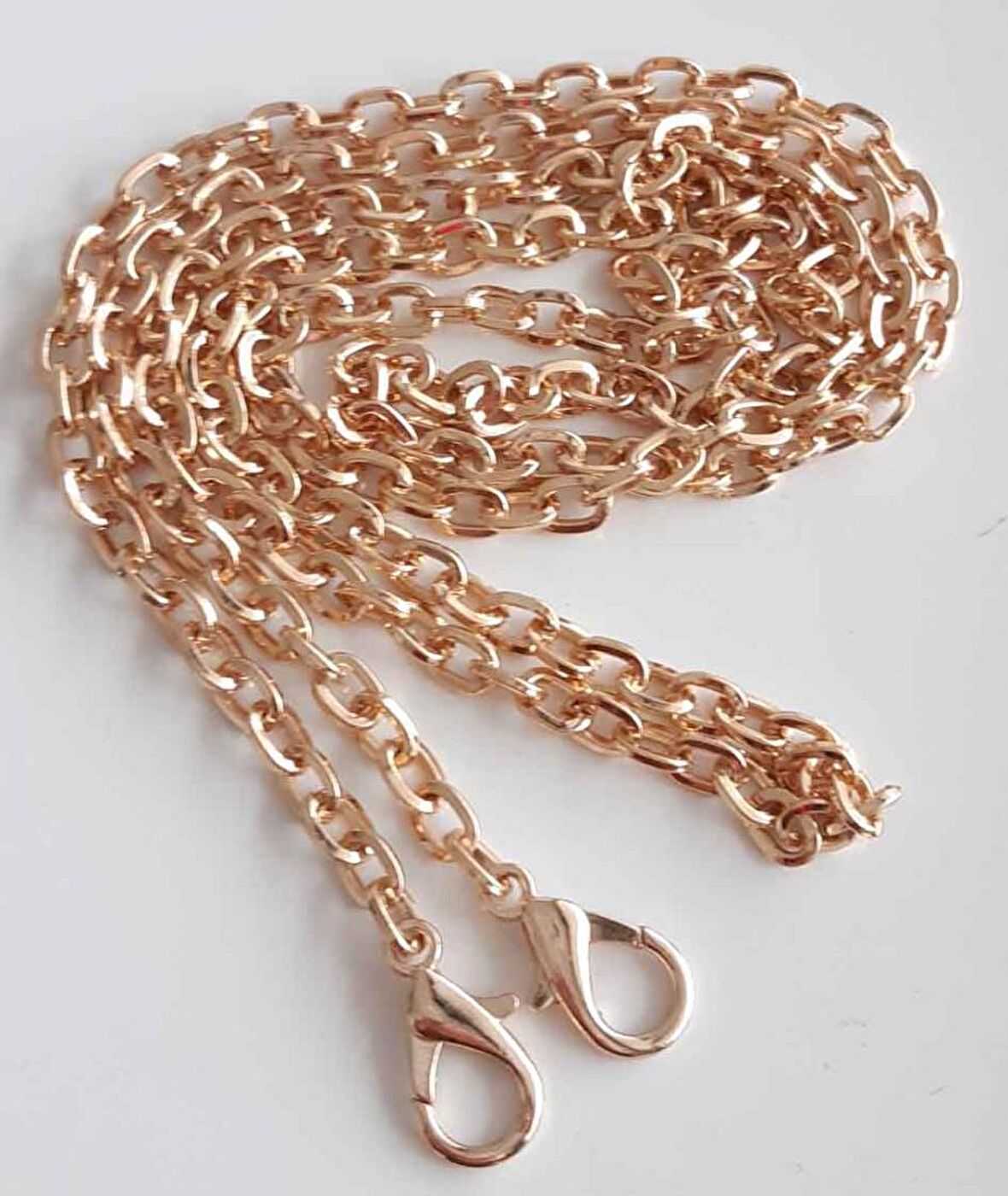 120 Cm Light Gold Zincir