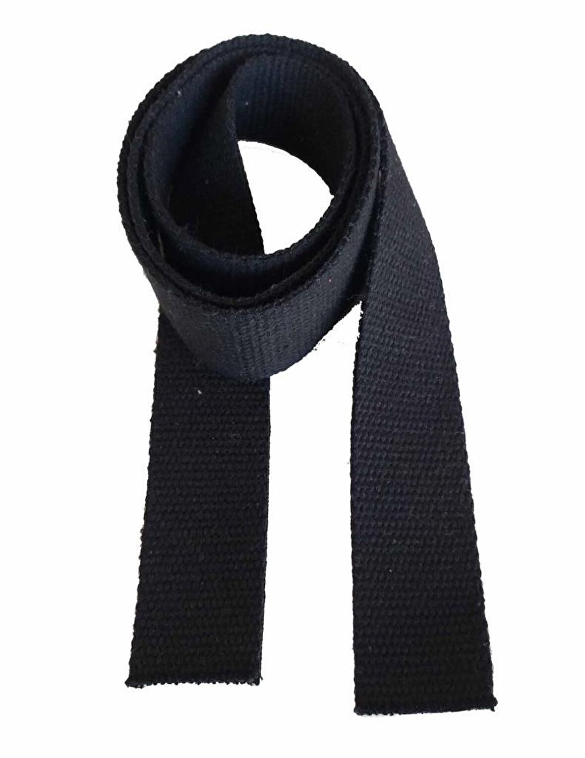 4 Cm Pamuklu Kolon 1 Metre Siyah