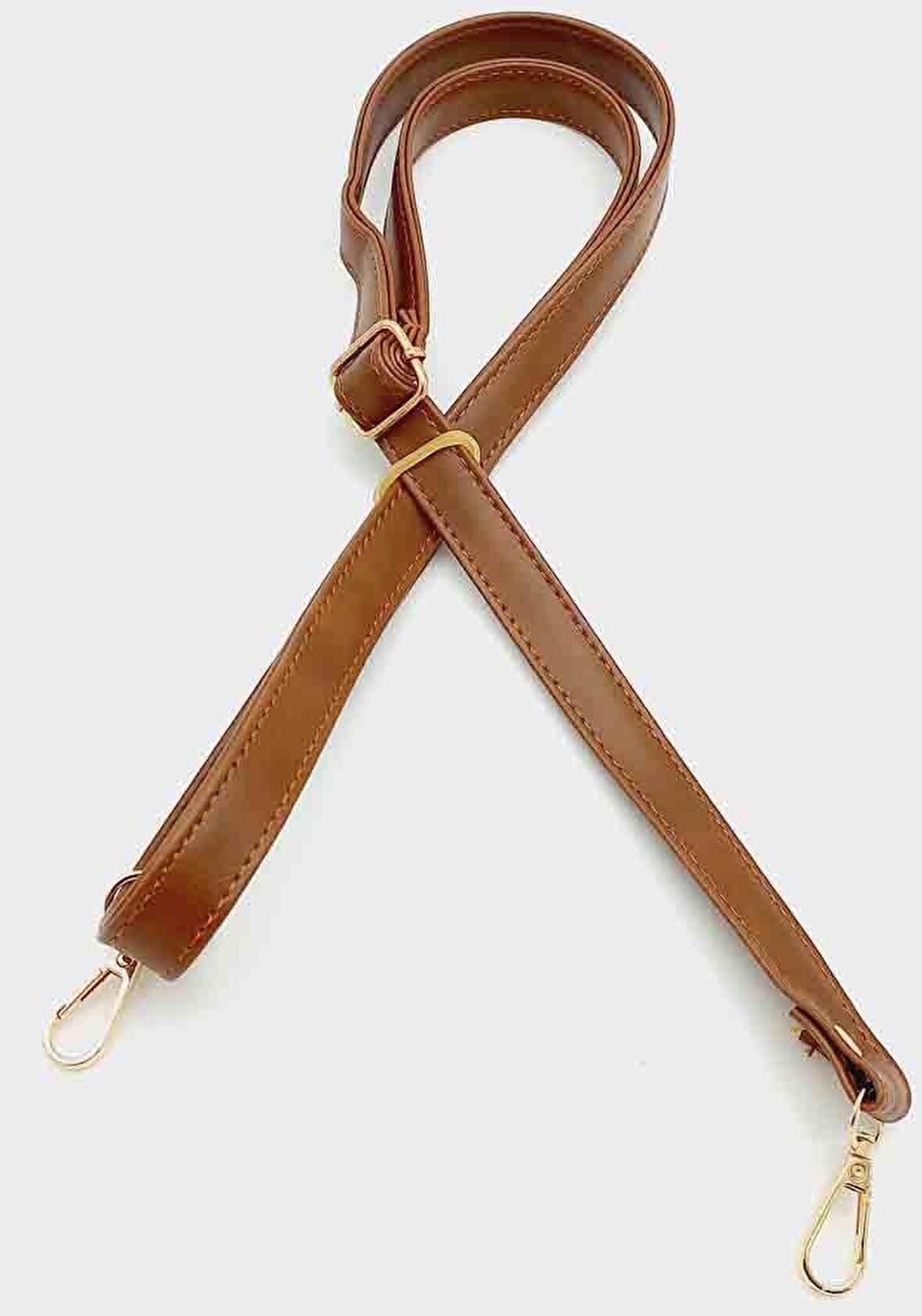 Taba 125X2 Cm Çanta Sapı Sürgütlü Light Gold Metal