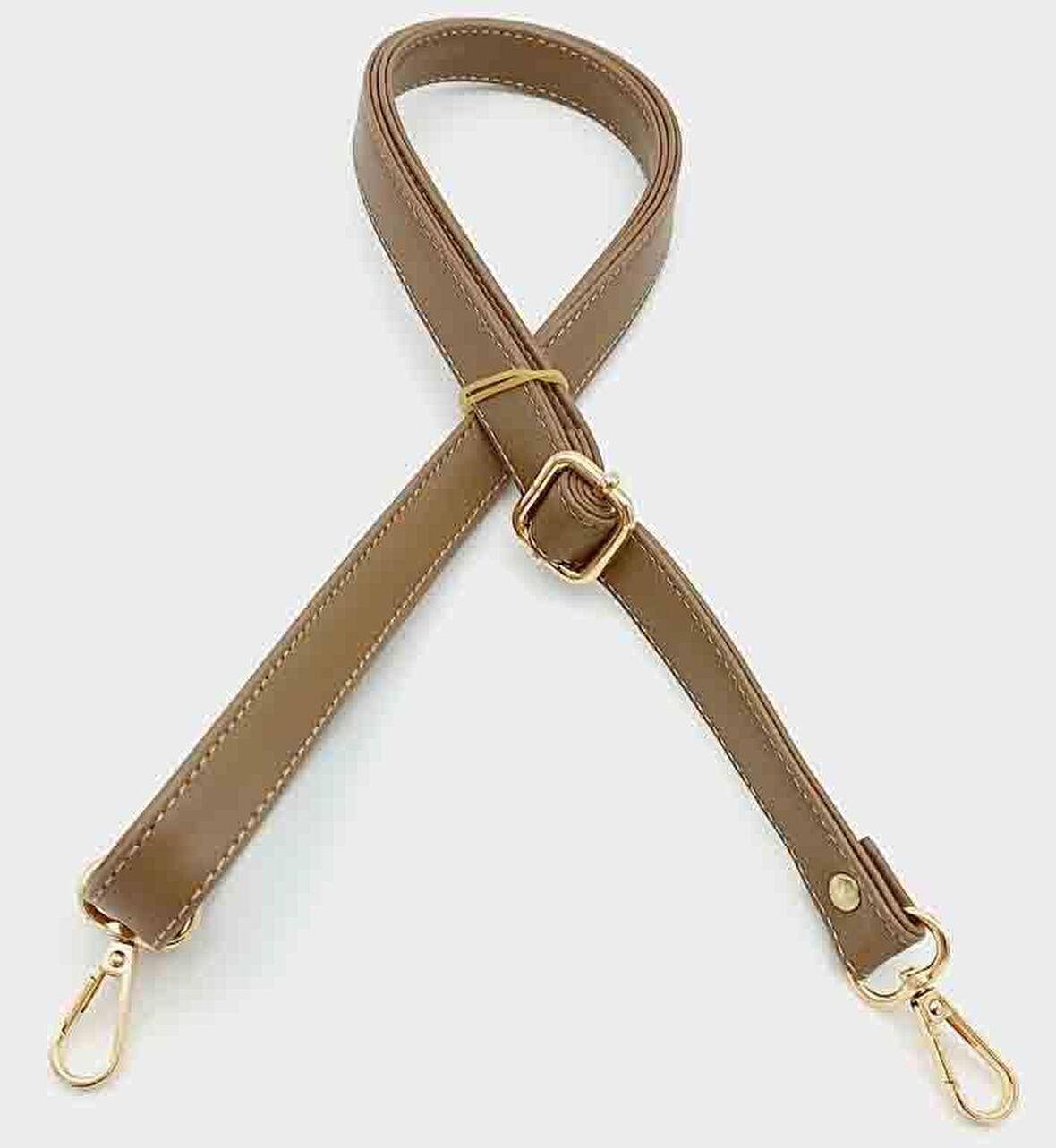 Vizon 125X2 Cm Çanta Sapı Sürgütlü Light Gold Metal