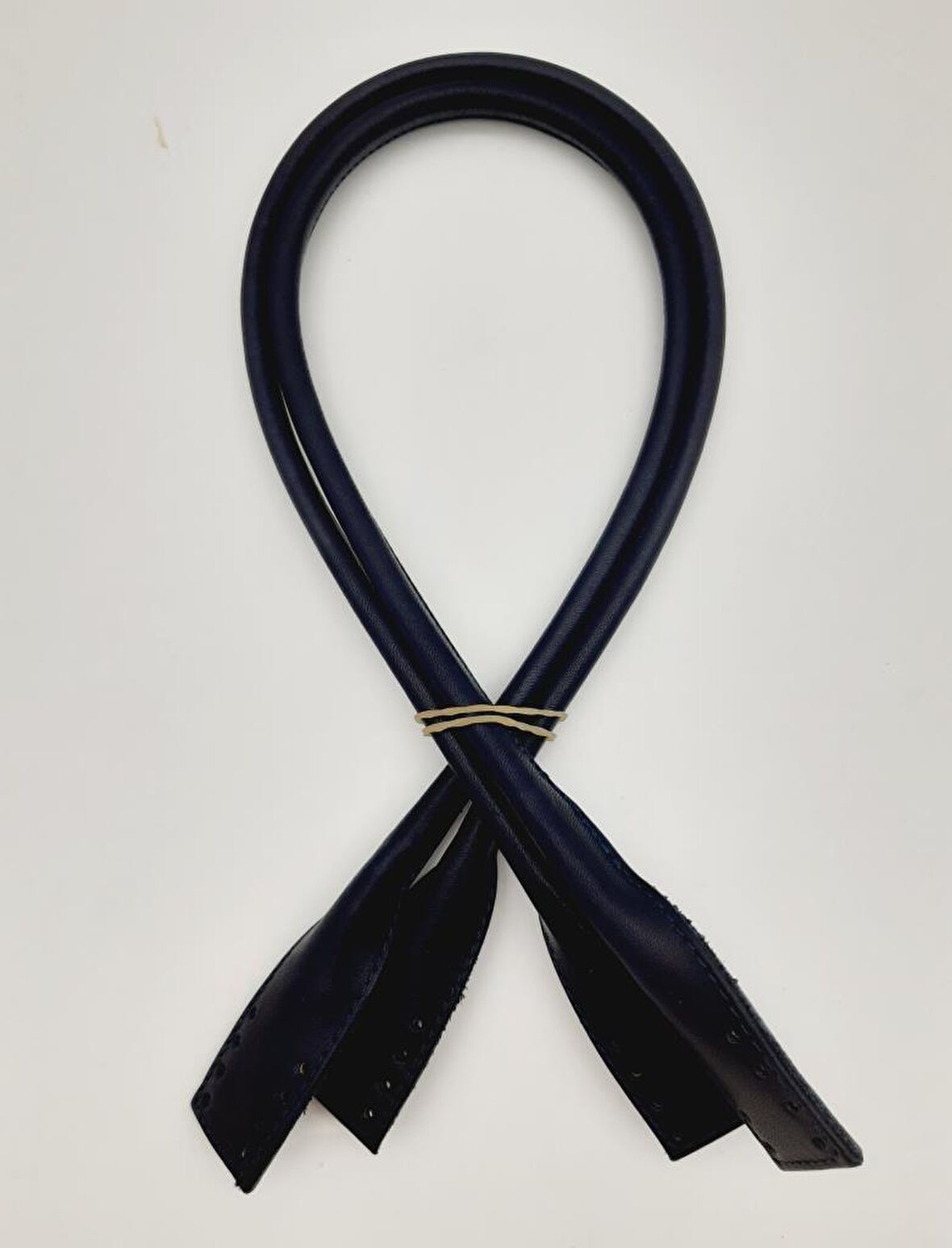 Gerçek Deri Pelikan Model Çanta Sapı Lacivert Renk