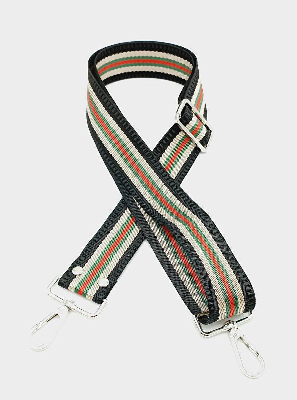 Polyester Kolon 120X4 Cm No:6 Gümüş Metalli