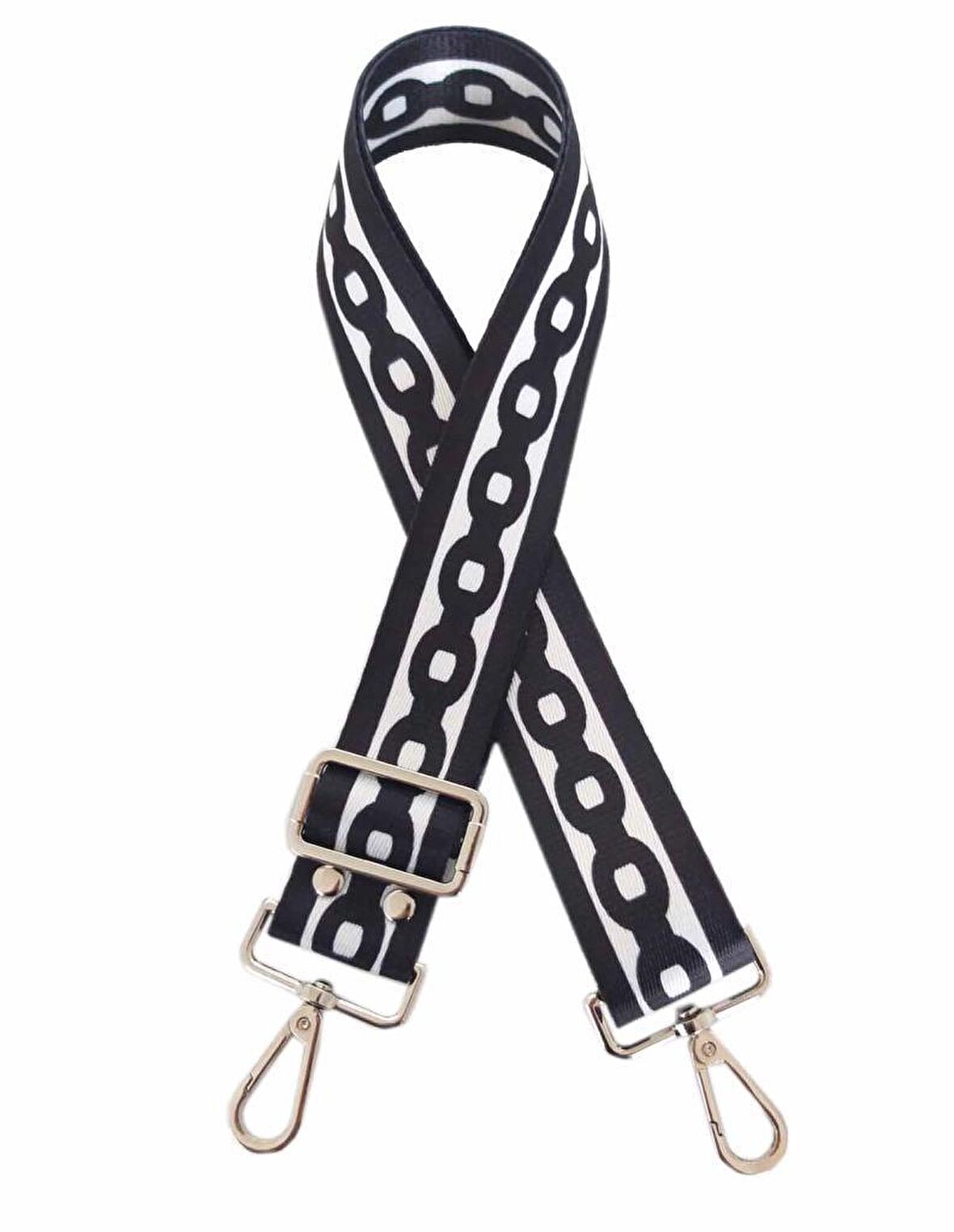 Polyester Kolon 120X4 Cm No:13 Gümüş Metalli