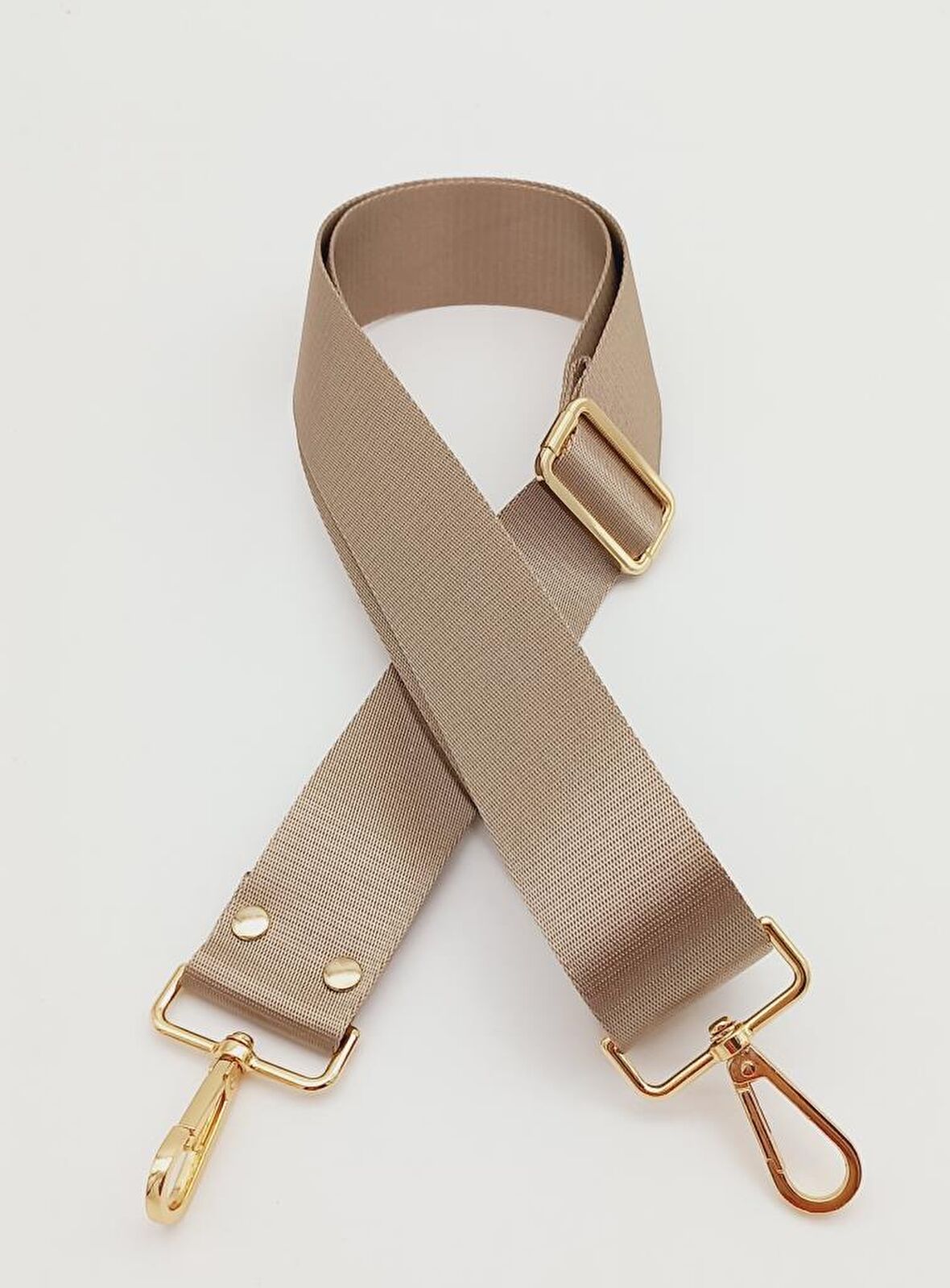 Polyester Kolon 120X4 Cm Vizon Light Gold Metalli