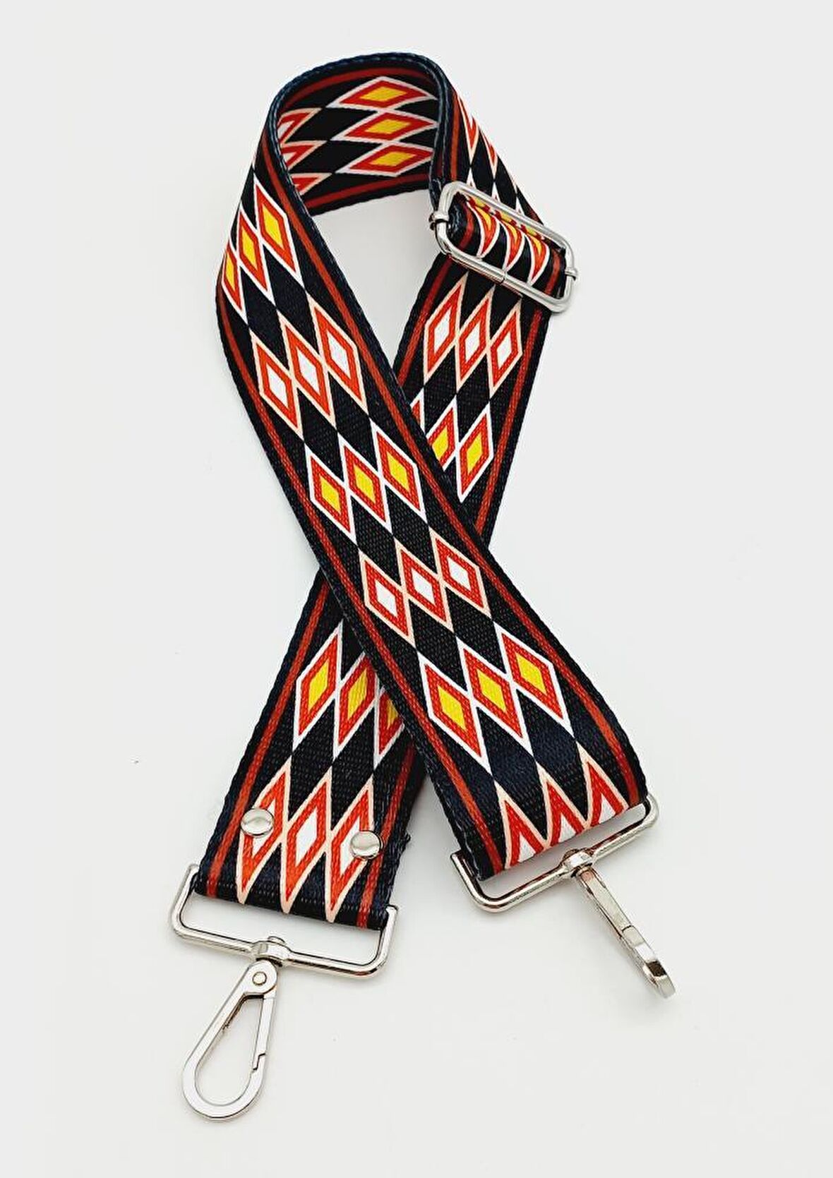 Polyester Kolon 120X5 Cm No:7 Gümüş Metalli