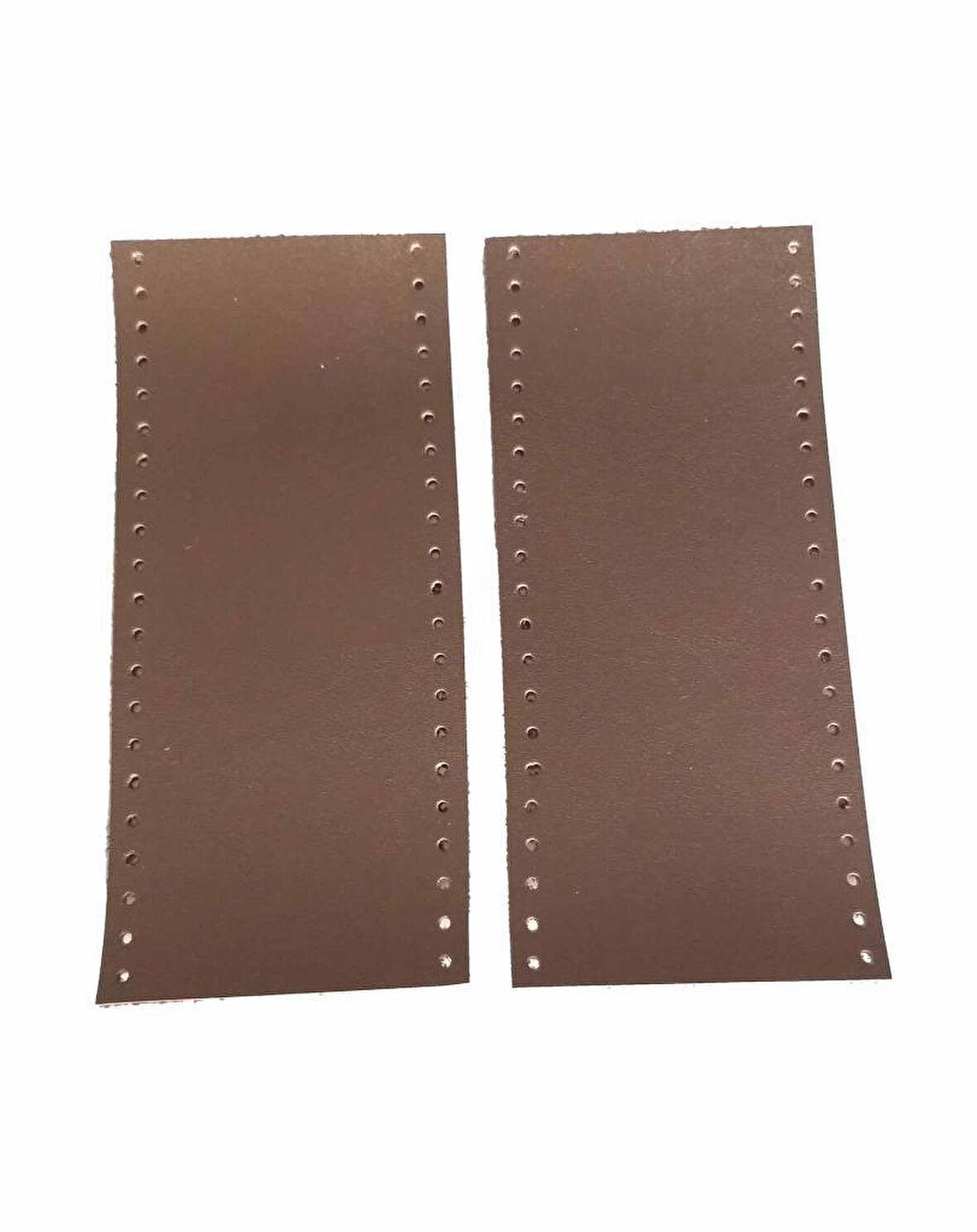 Suni Deri Tutma Sapı Bakır Simit Sap 17x7.5 Cm