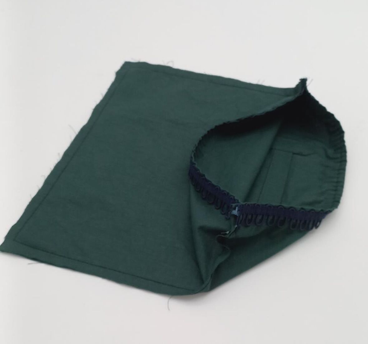 28X28 Cm Fermuarsız Dikilmiş Astar Yeşil