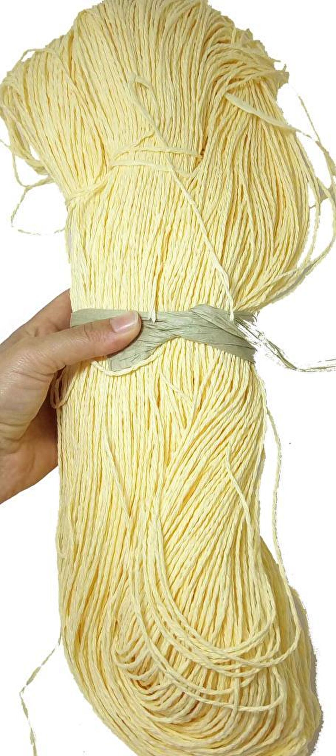 Açık Sarı Renk Kağıt İp 300 Gr