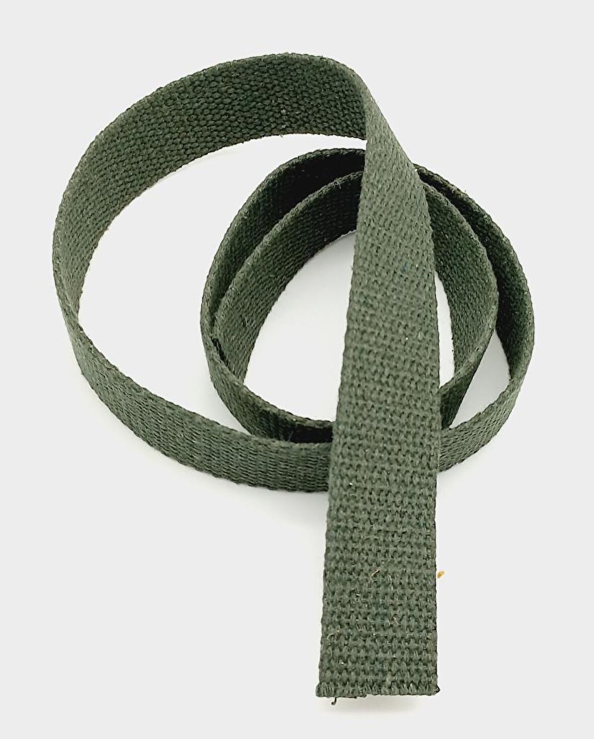 3 Cm Pamuklu Kolon 1 Metre Haki Renk