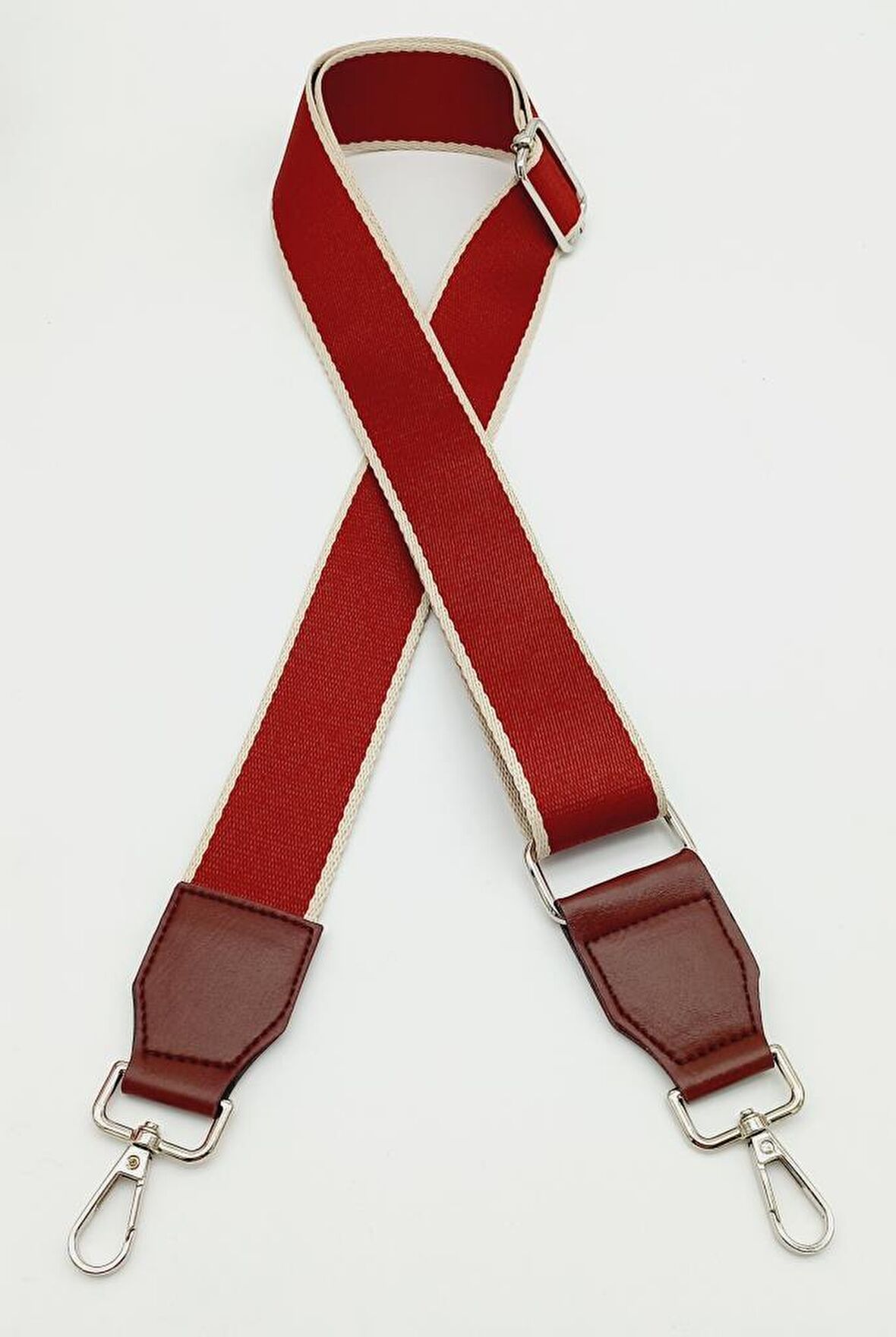 Suni Derili Polyester Kolon 120X4 Cm No:4 Gümüş Metalli