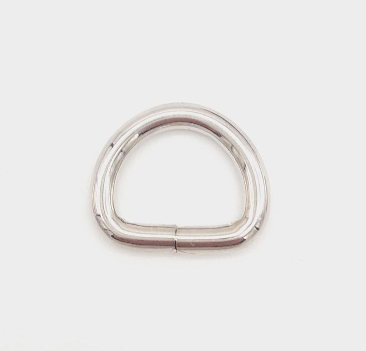 D Halka 1.5 Cm Gümüş 1 Adet