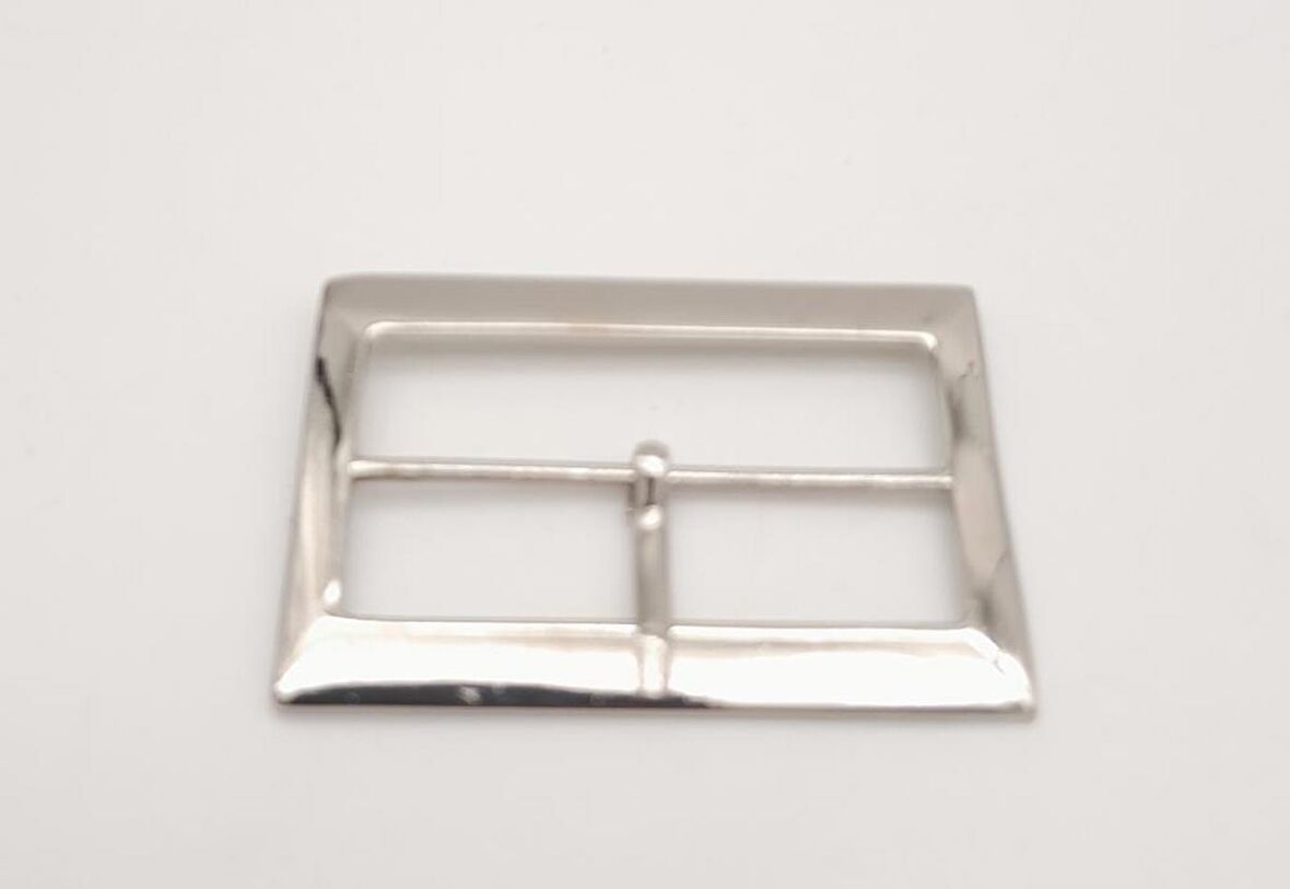 Gümüş Renk 4.5 Cm Dikdörtgen Çanta Tokası