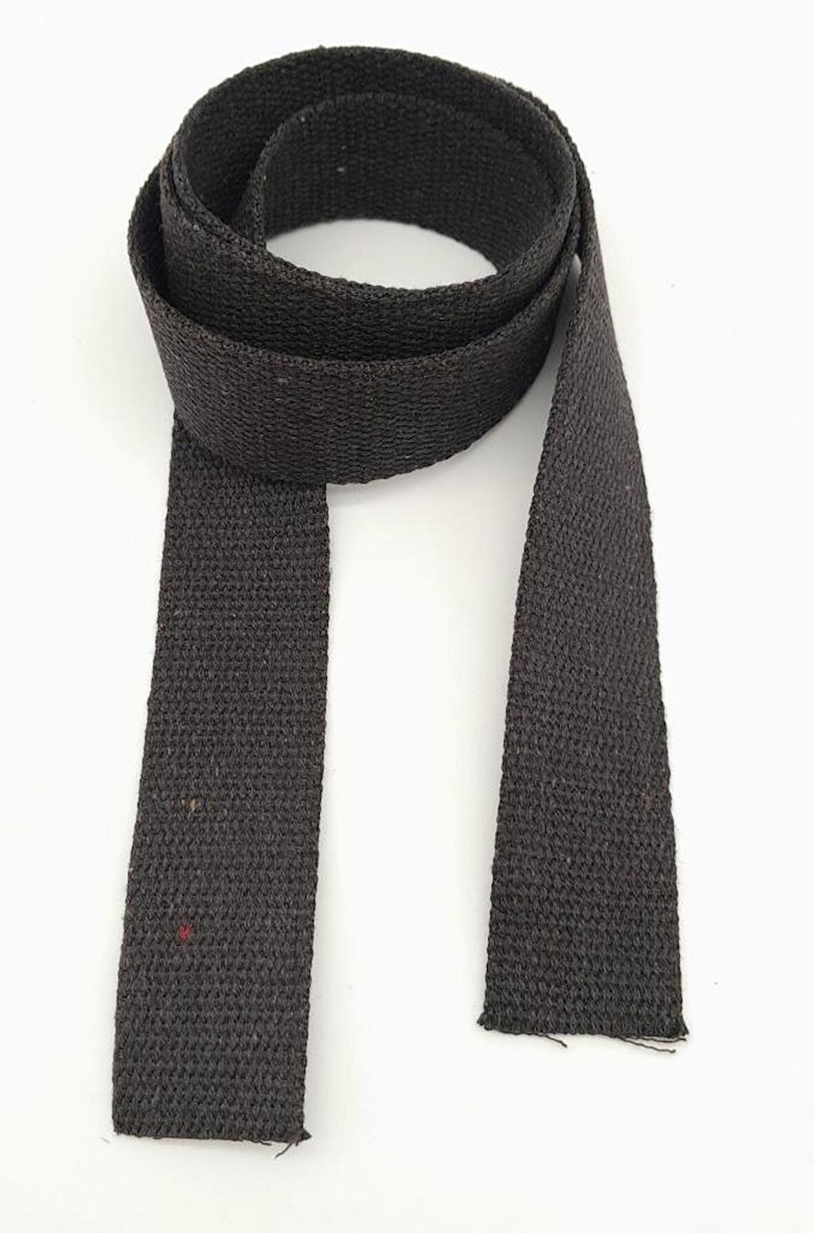 4 Cm Pamuklu Kolon 1 Metre Kahverengi