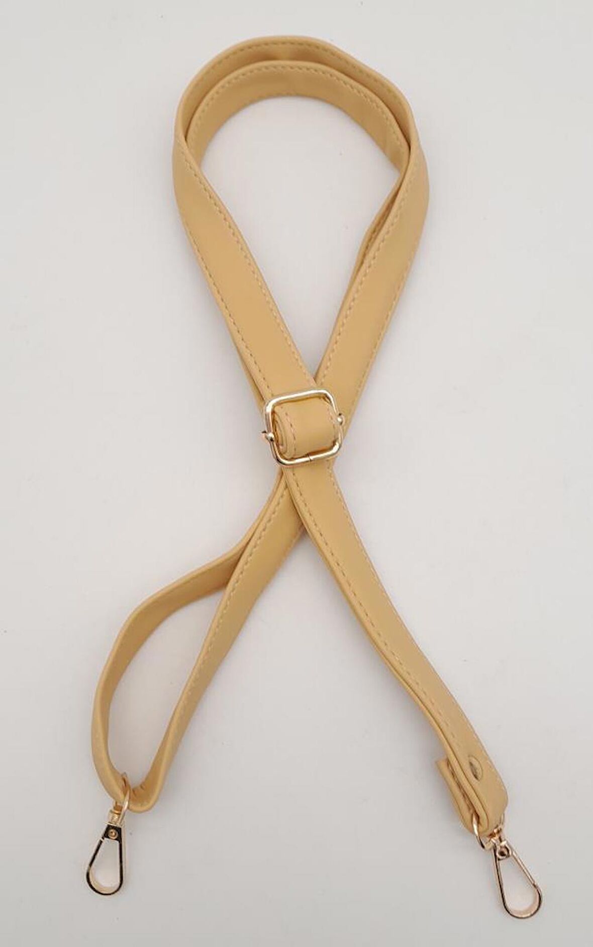 Hardal 125X2 Cm Sürgütlü Çanta Sapı Light Gold Metal