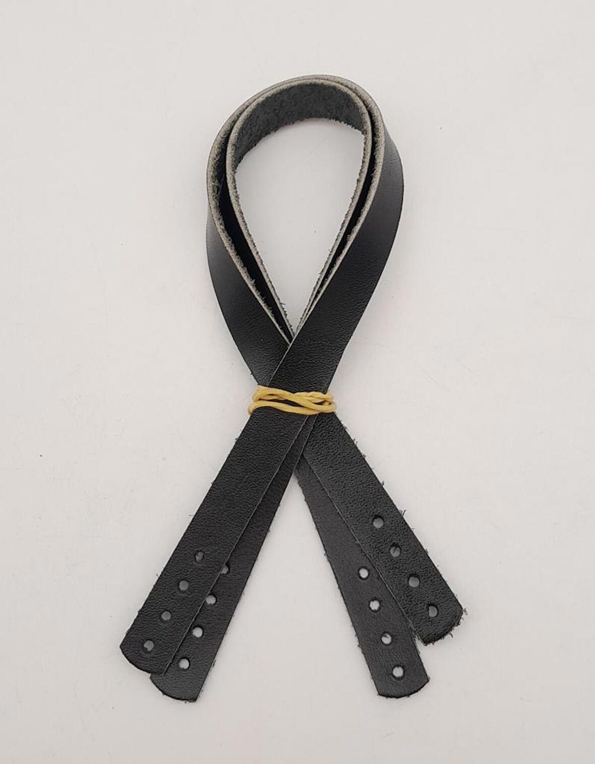 Gerçek Deri 35X1.2 Cm Siyah Renk Çanta Sapı