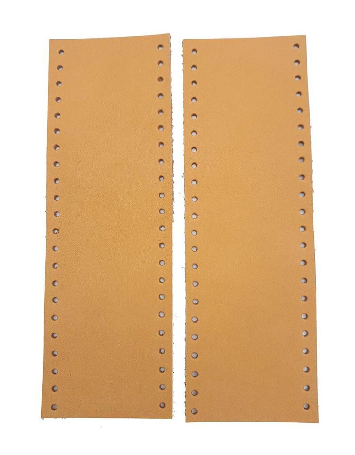 Açık Taba Gerçek Deri Tutma Sapı 18X6 Cm Simit Sap