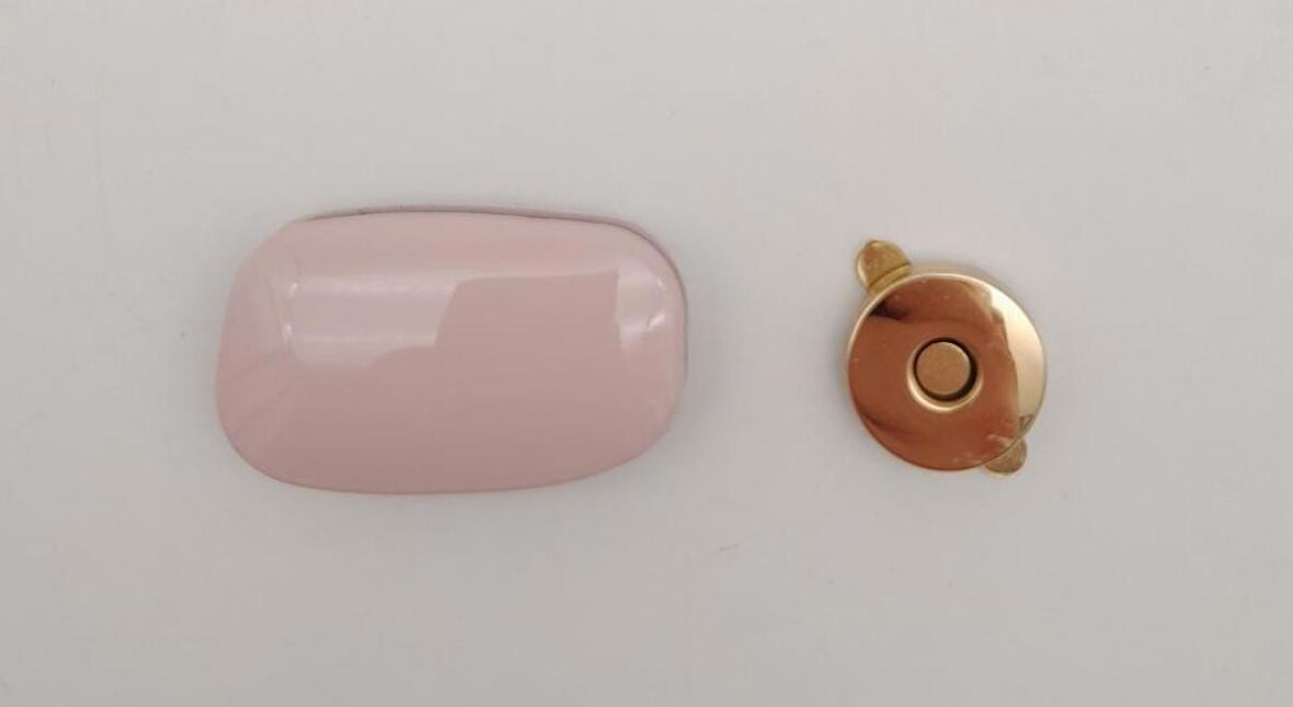 Pudra Renkli Light Gold Mıknatıslı Kilit